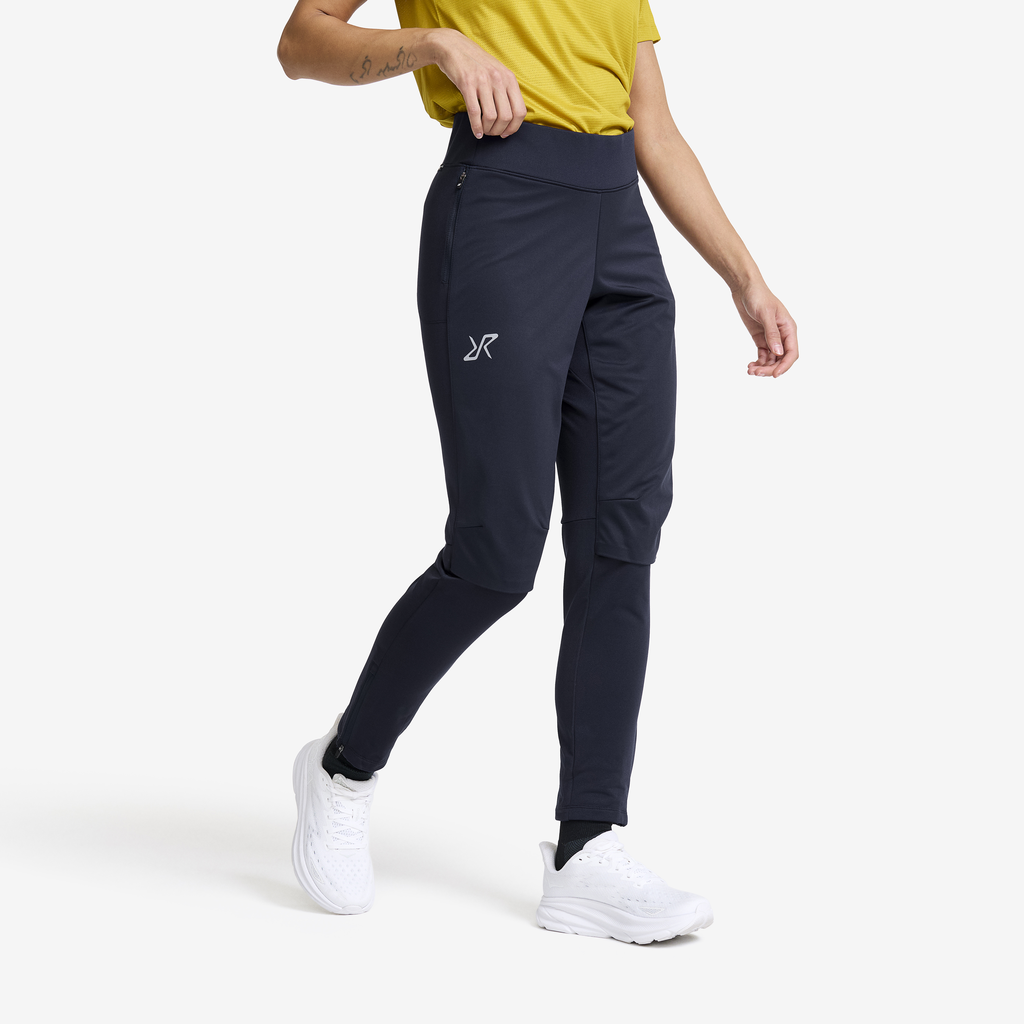 Pace Wind Tights Navy Damen