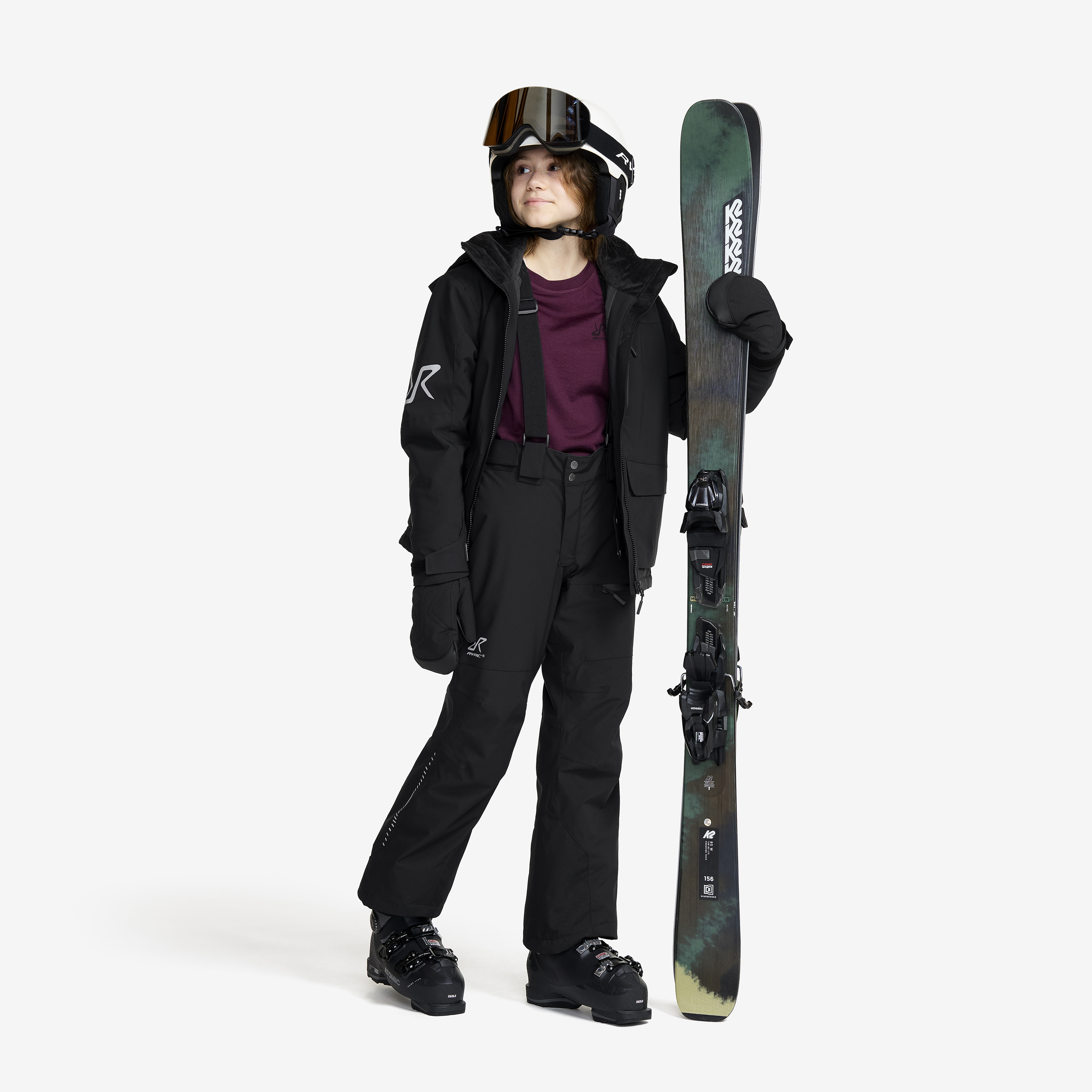 AccXel Insulated 2L Snow Pants Black Teens,