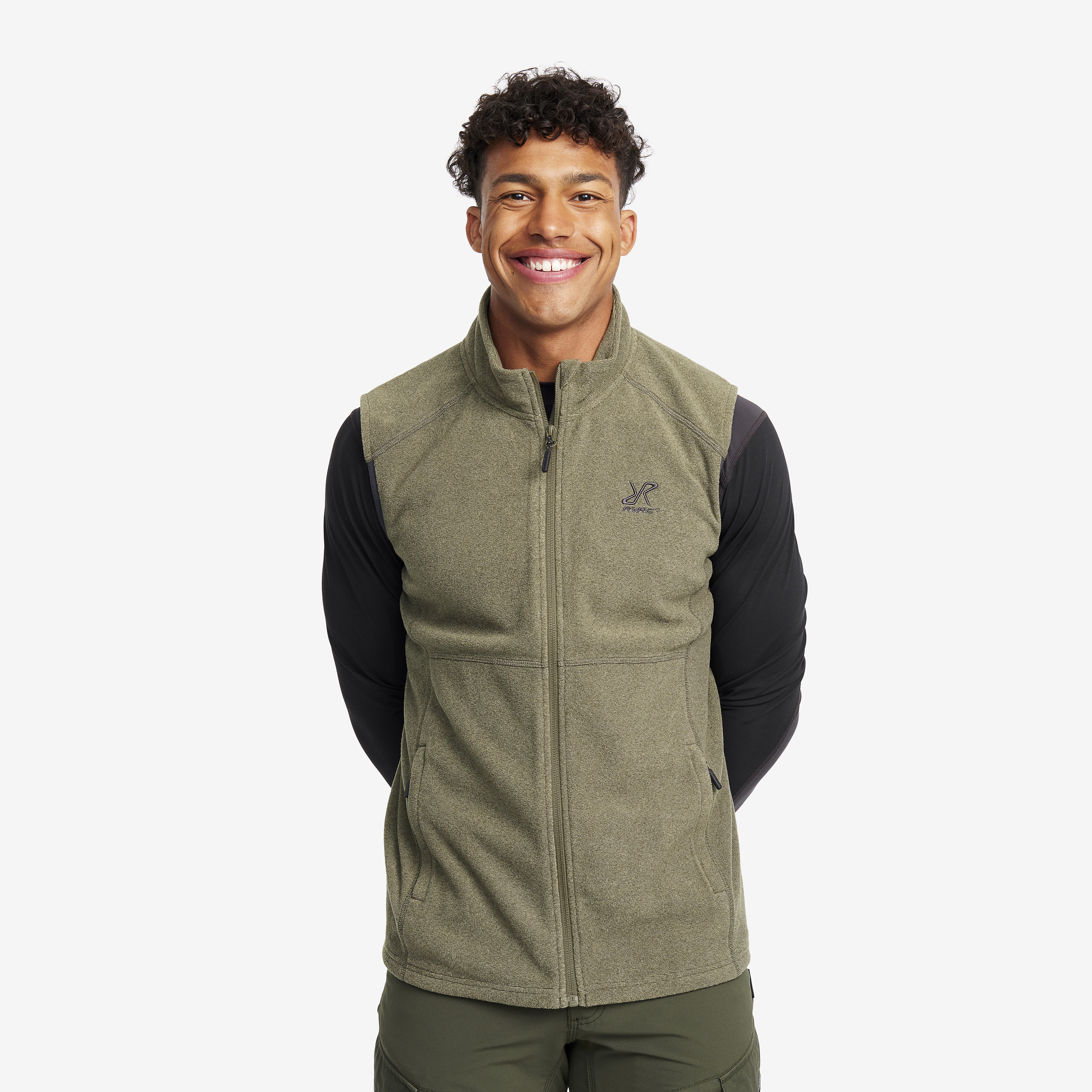 Essential Fleece Vest – Herr – Grape Leaf Storlek:L – Jackor > Västar