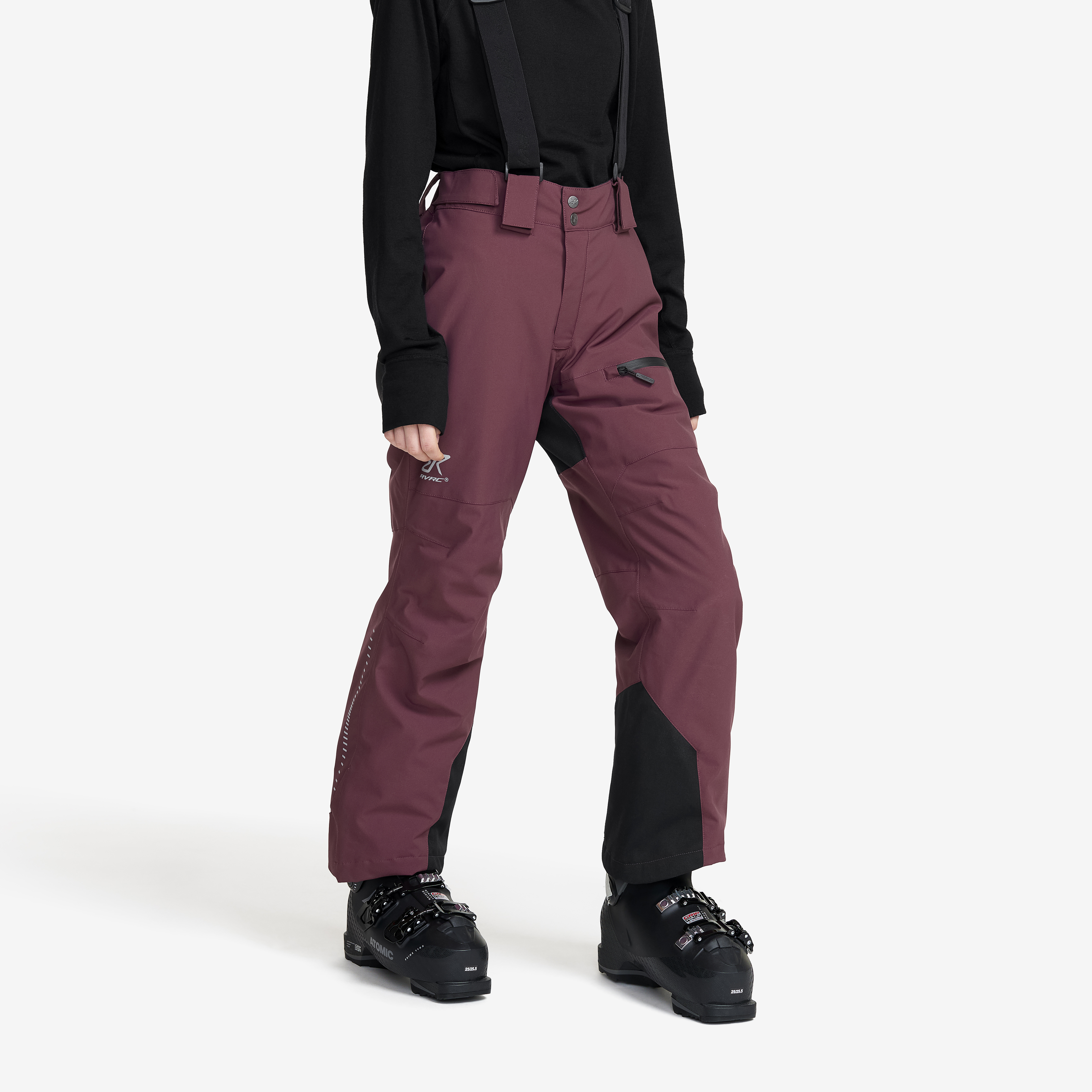 AccXel Insulated 2L Snow Pants Mauve Wine Teens,