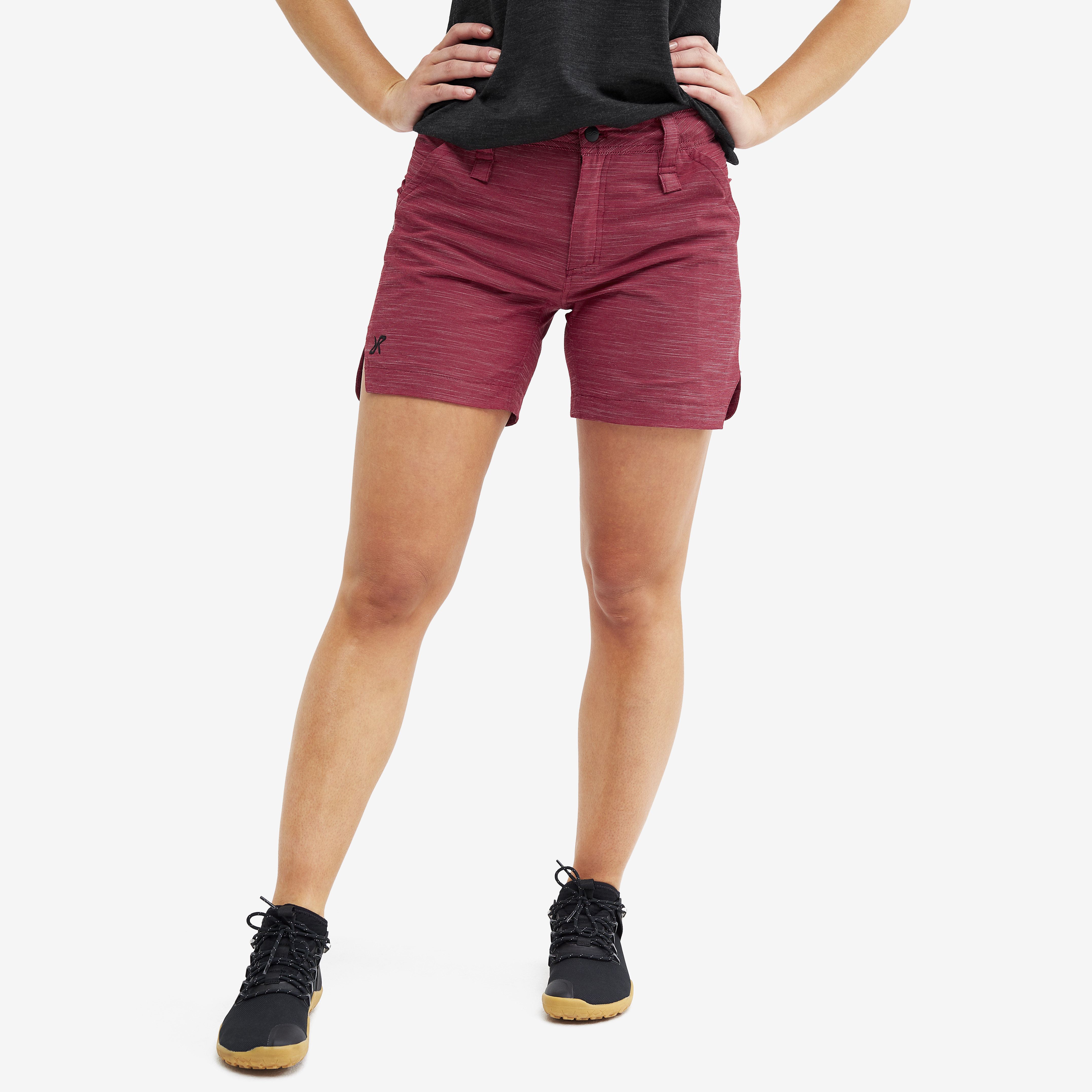 Hike & Dive Shorts Women Dark Red RevolutionRace