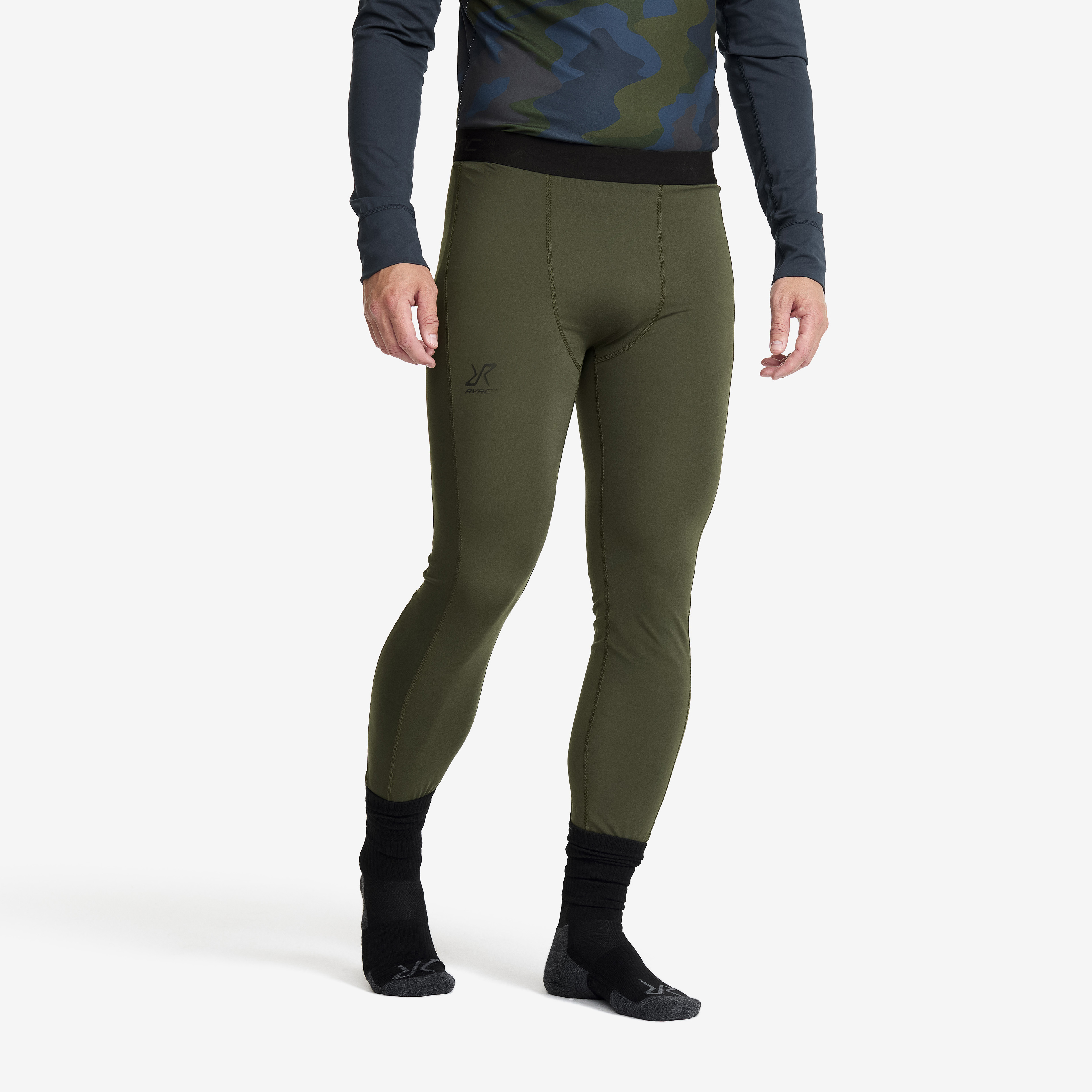 Uphill Pants – Herr – Forest Night/Rosin Green Storlek:4XL – Underställ