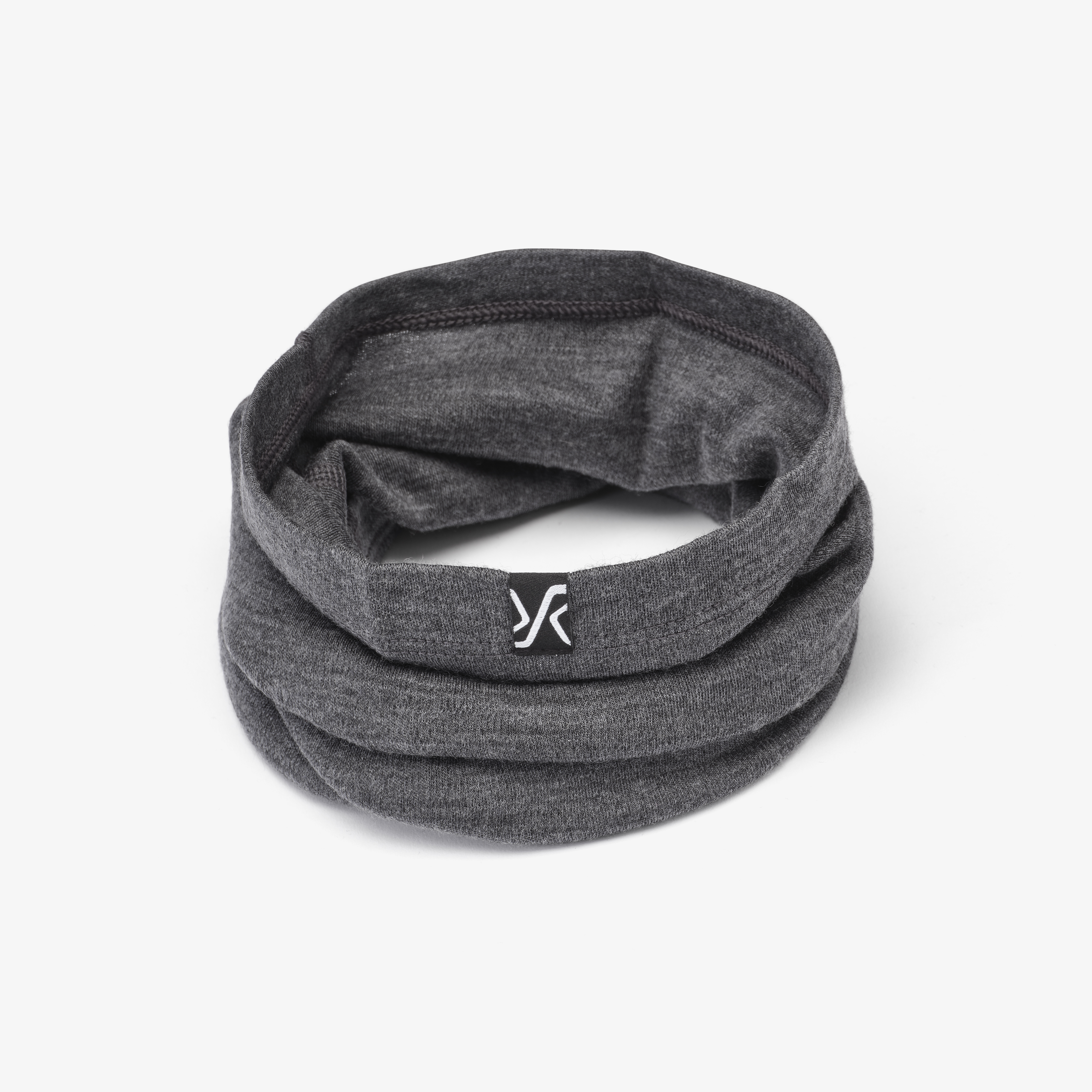 Route Merino Neck Gaitor Dark Grey Melange,