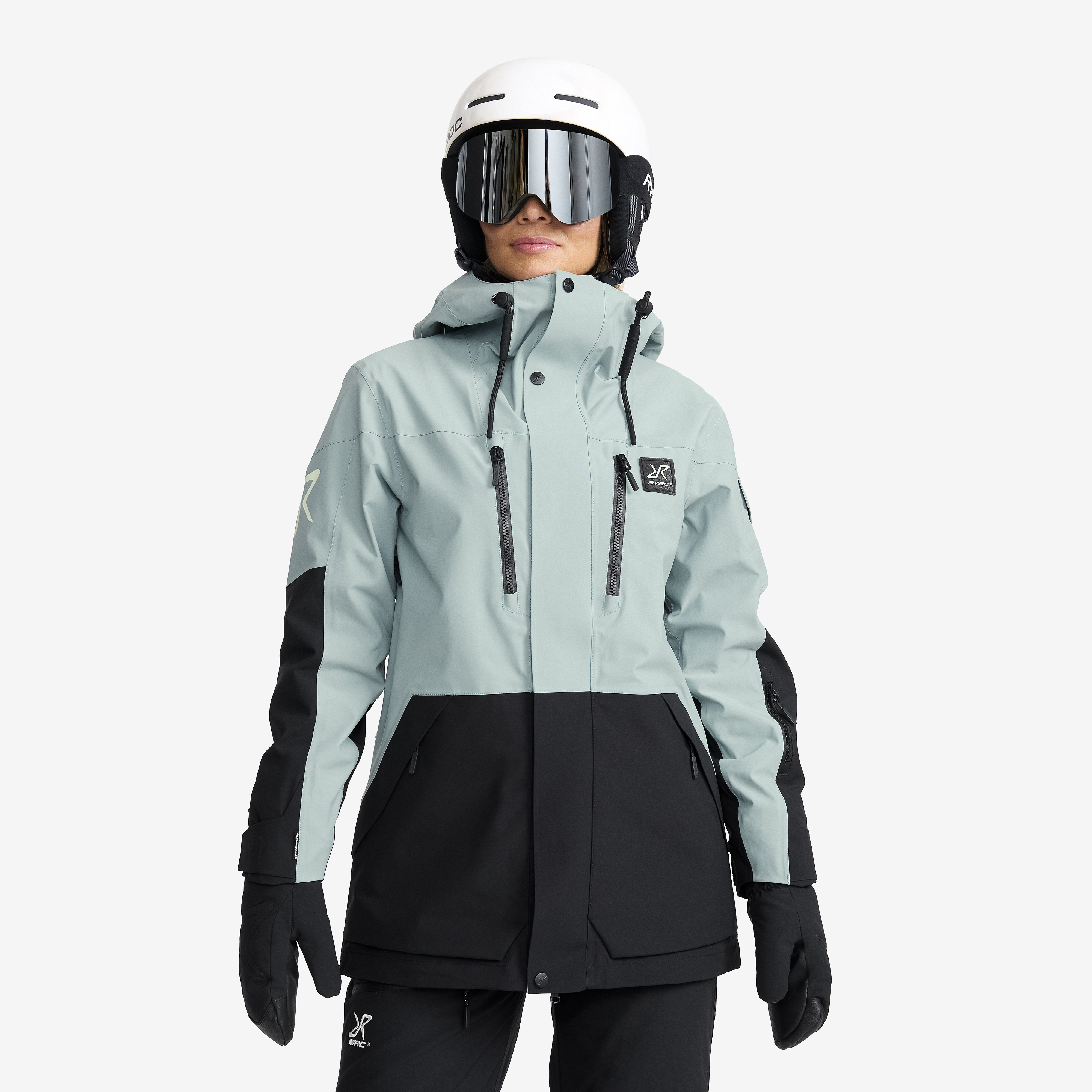AccXel 2L Ski Jacket Dame Arona/Black, Størrelse:L - Skijakker