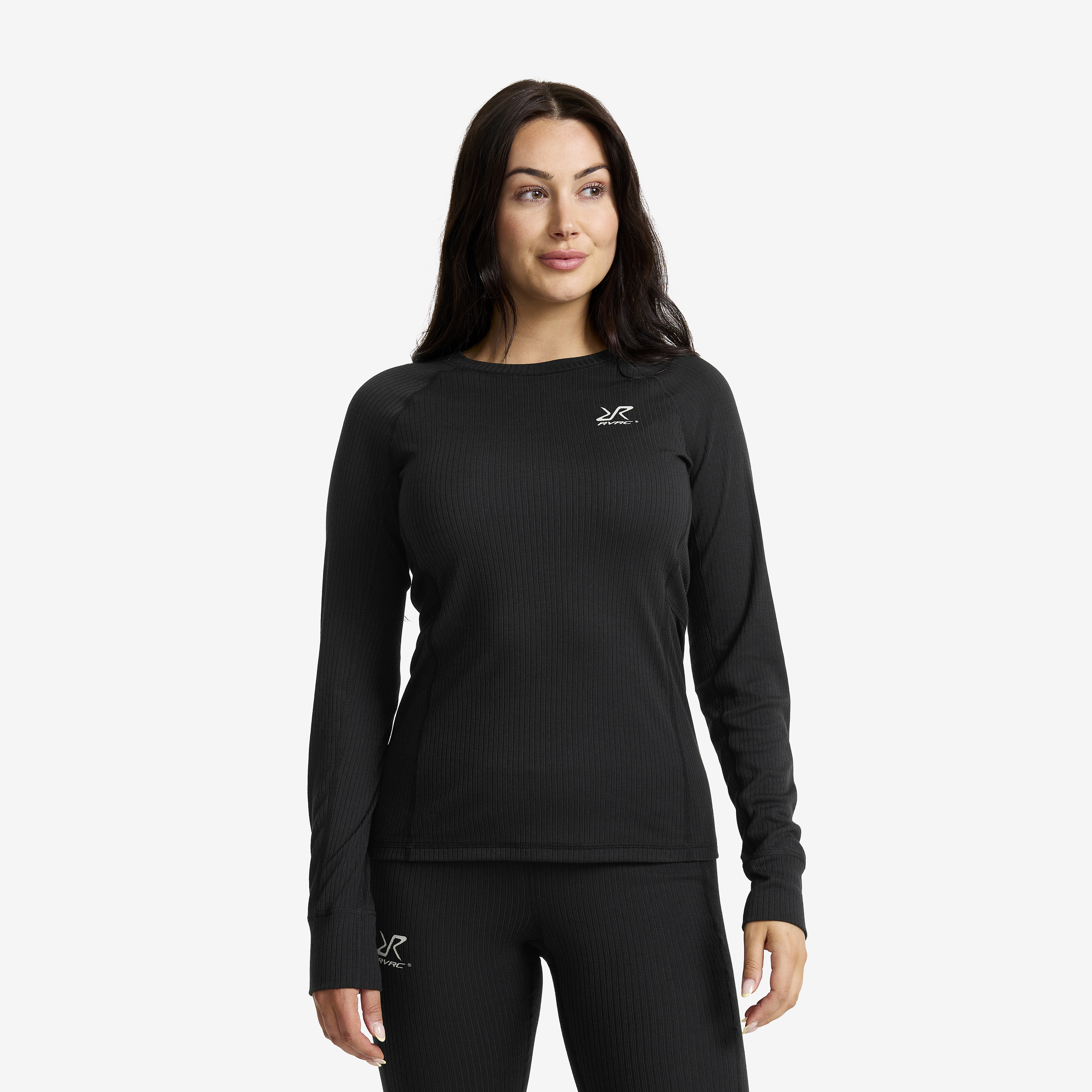 Movement Ls Top Black Femme, 