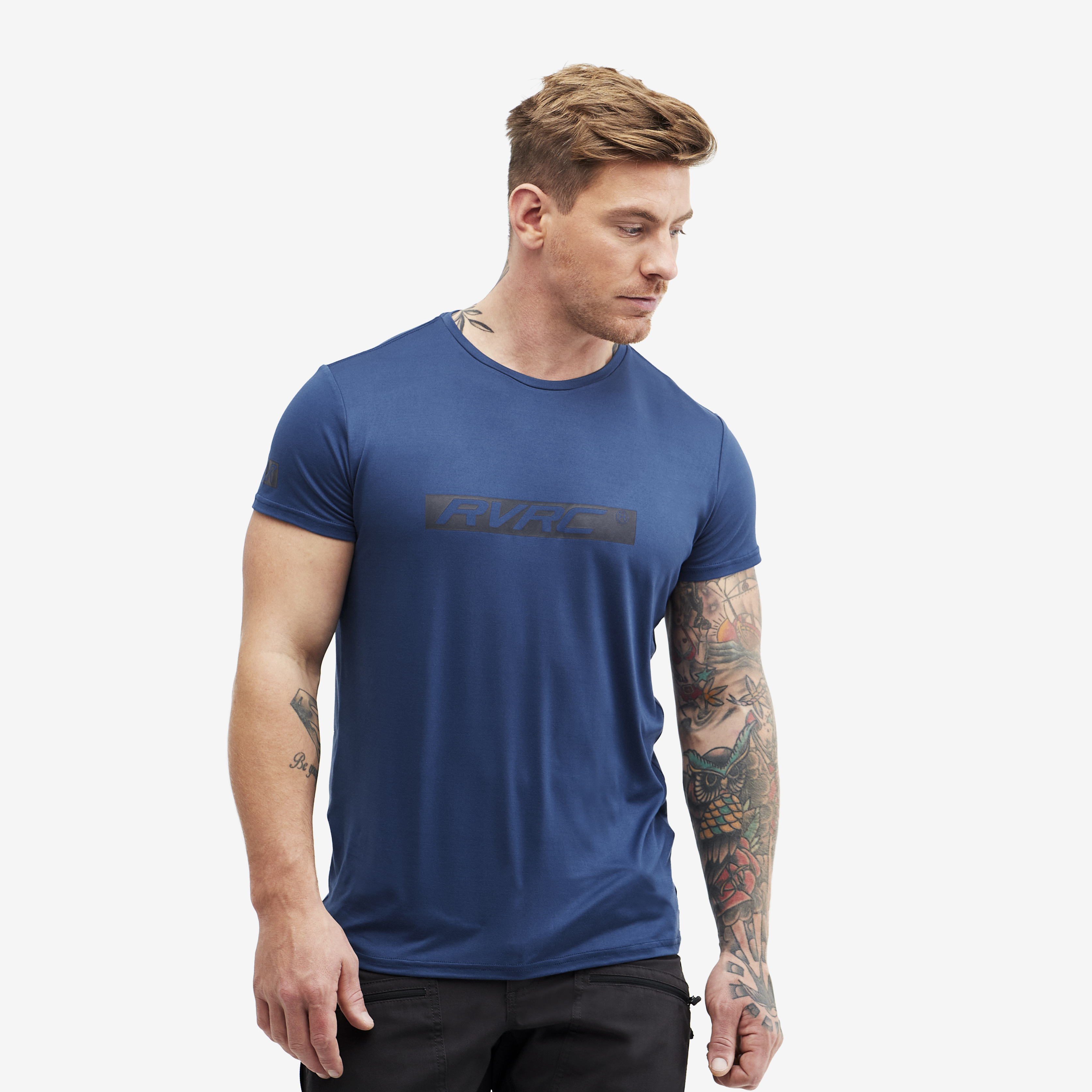 Backpacker Tee Dark Blue