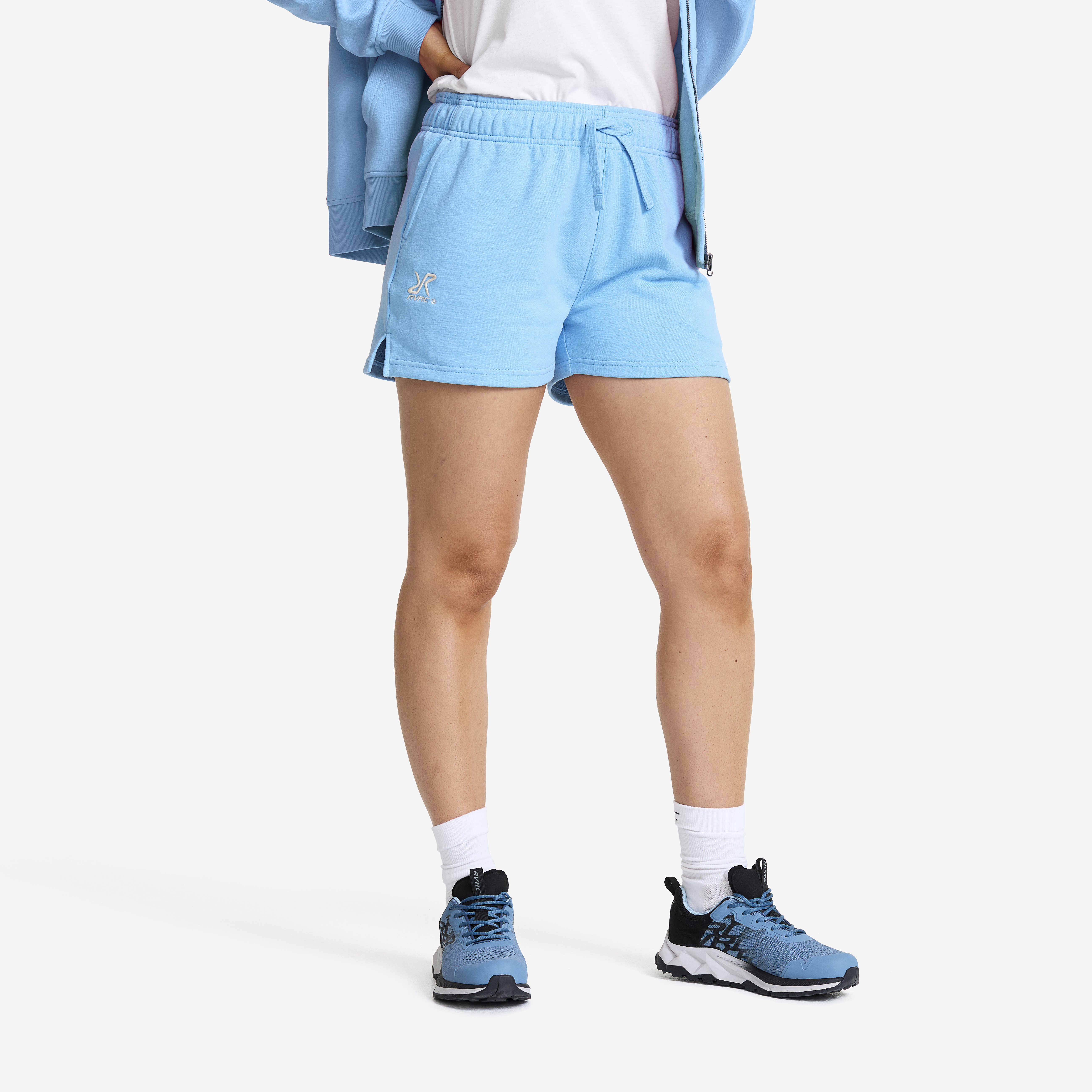 RVRC Sweat Shorts Dam Alaskan Blue, :XL