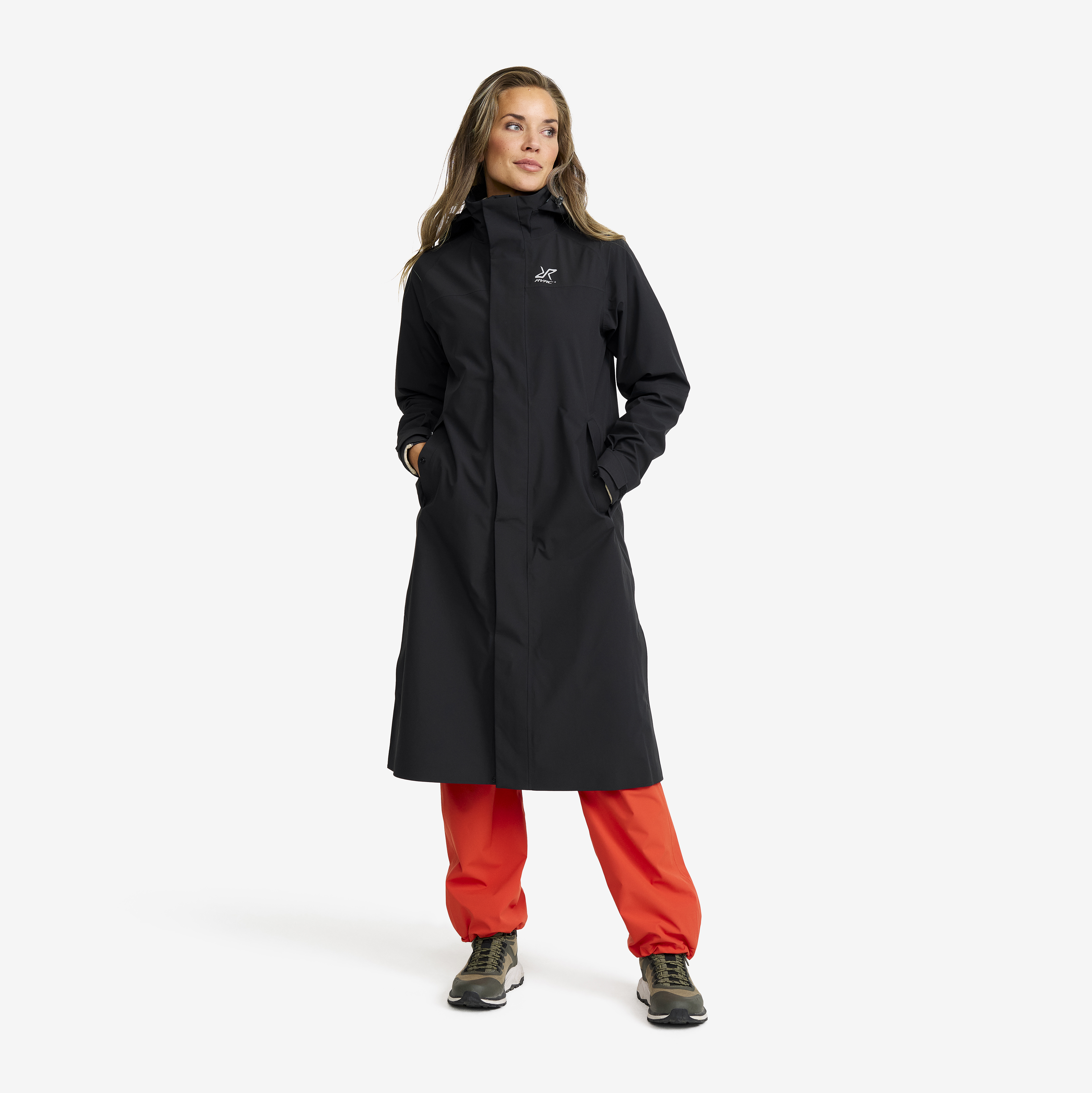 Cloud 3L Long Shell Parka Naiset Black Koko:3XL – Ulkoilutakki Kuoritakki & Tuulitakki