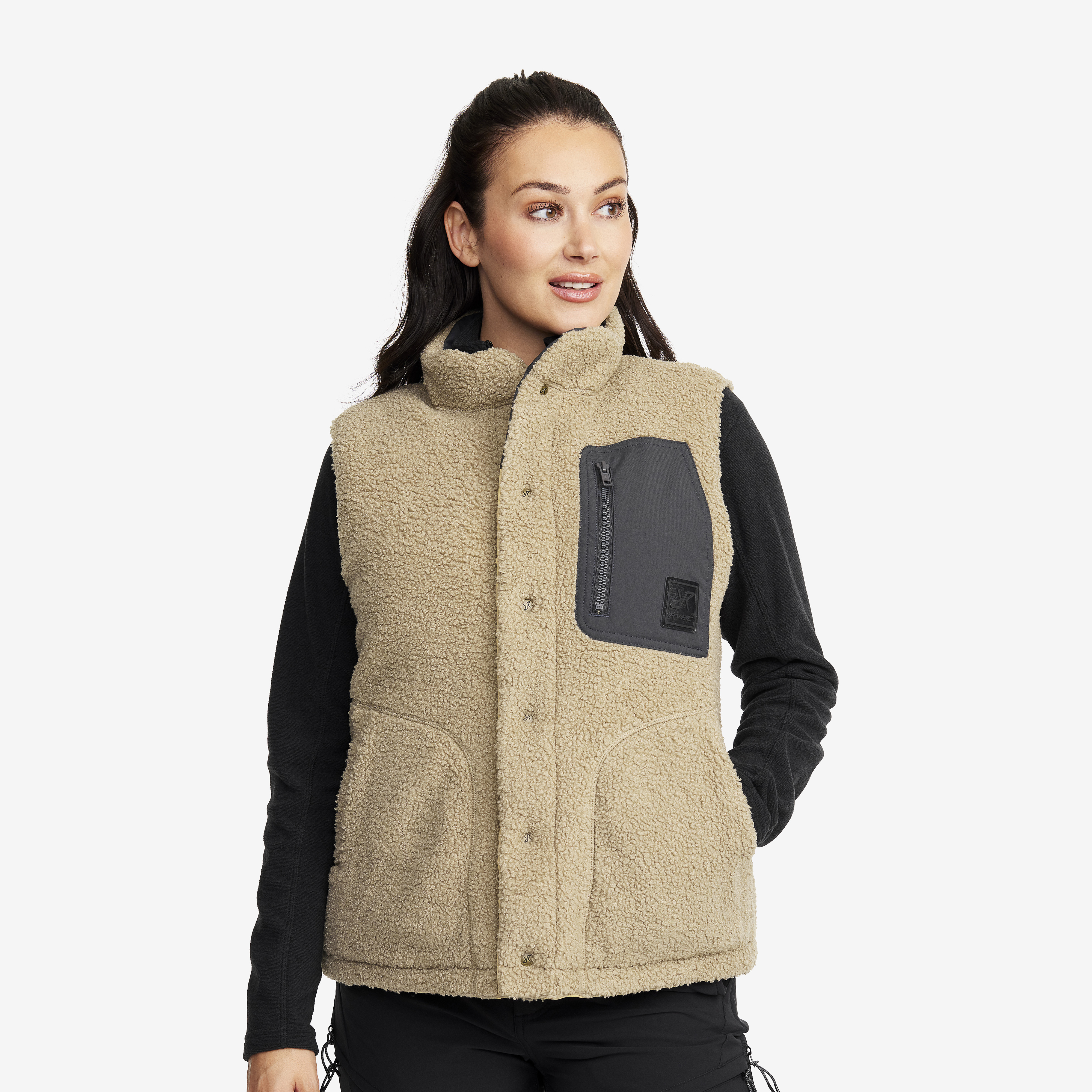 Rollick Reversible Vest Naiset Lark Koko:XL – Liivit