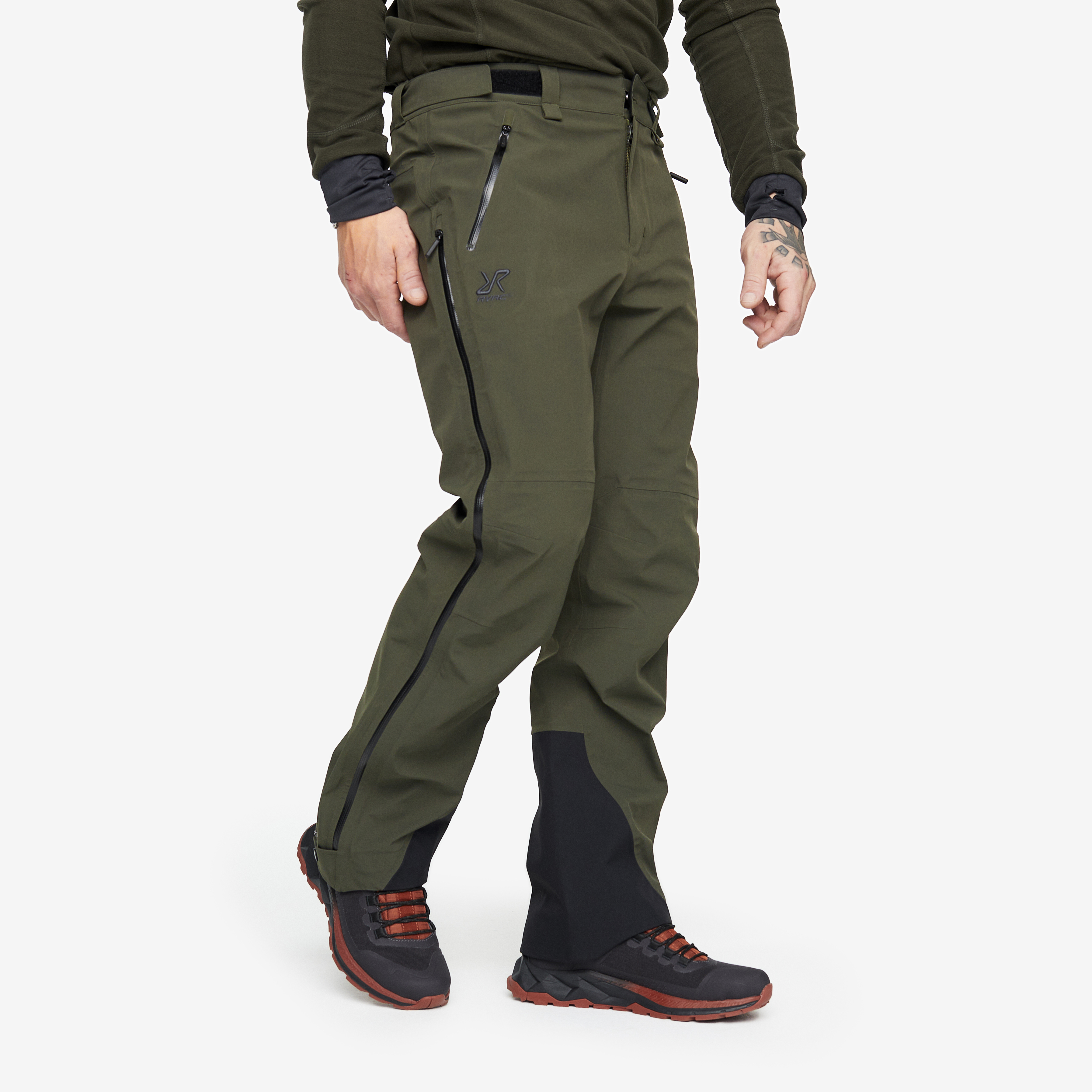 Cyclone Zip-up Pants Forest Night Herr