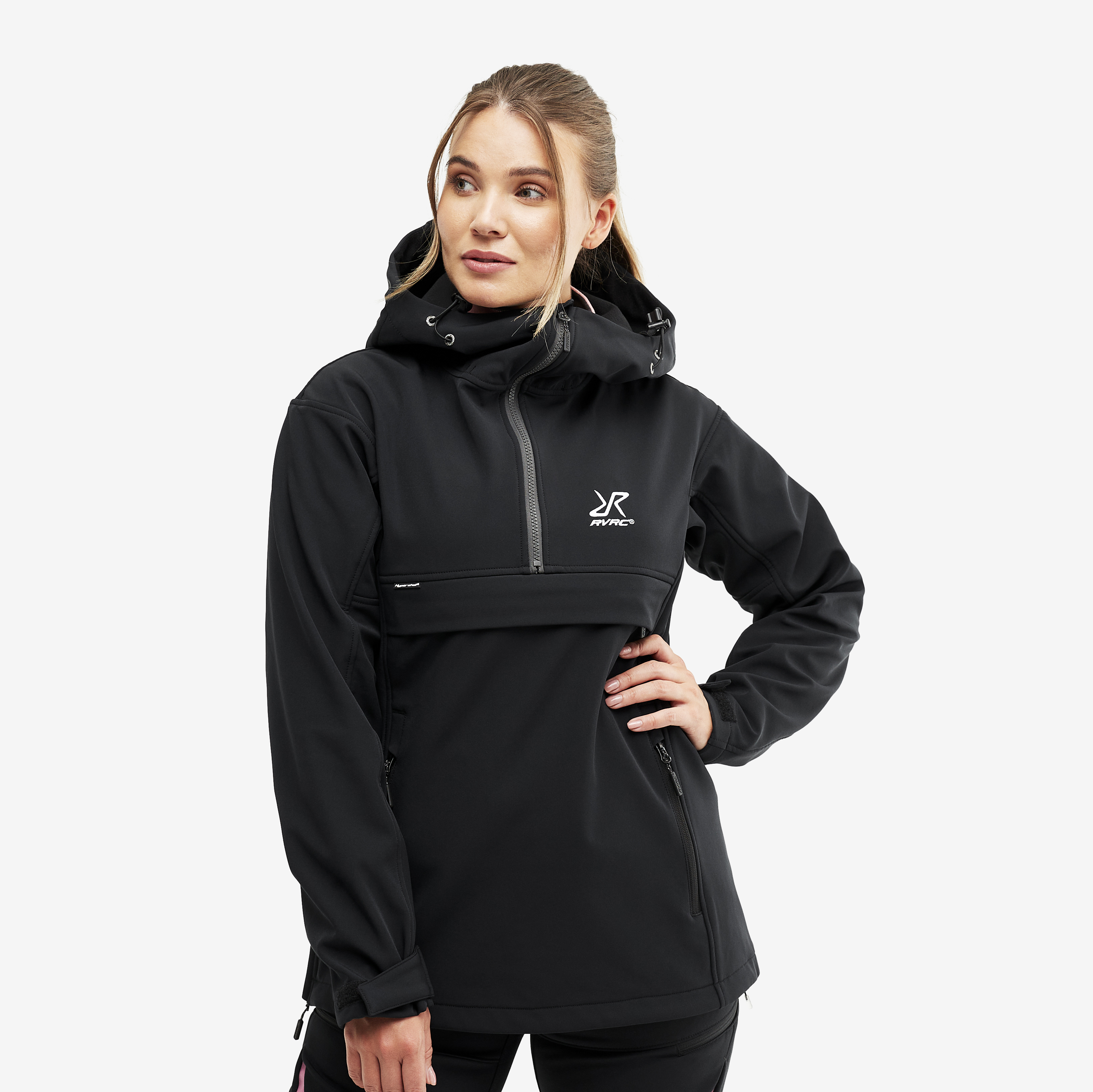 Hiball Anorak Women Jetblack | RevolutionRace