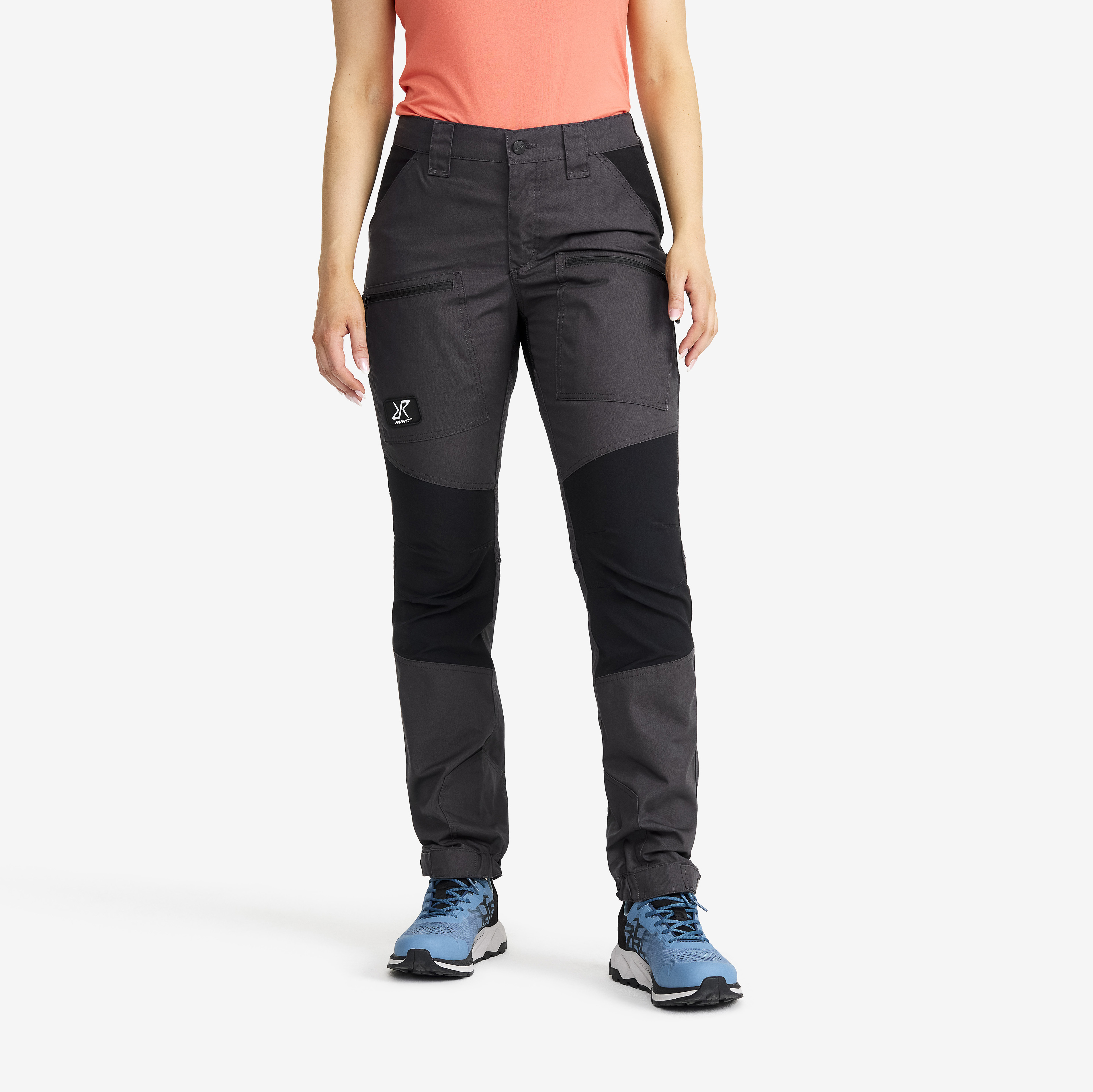 Nordwand Pro hiking trousers for women in dark grey