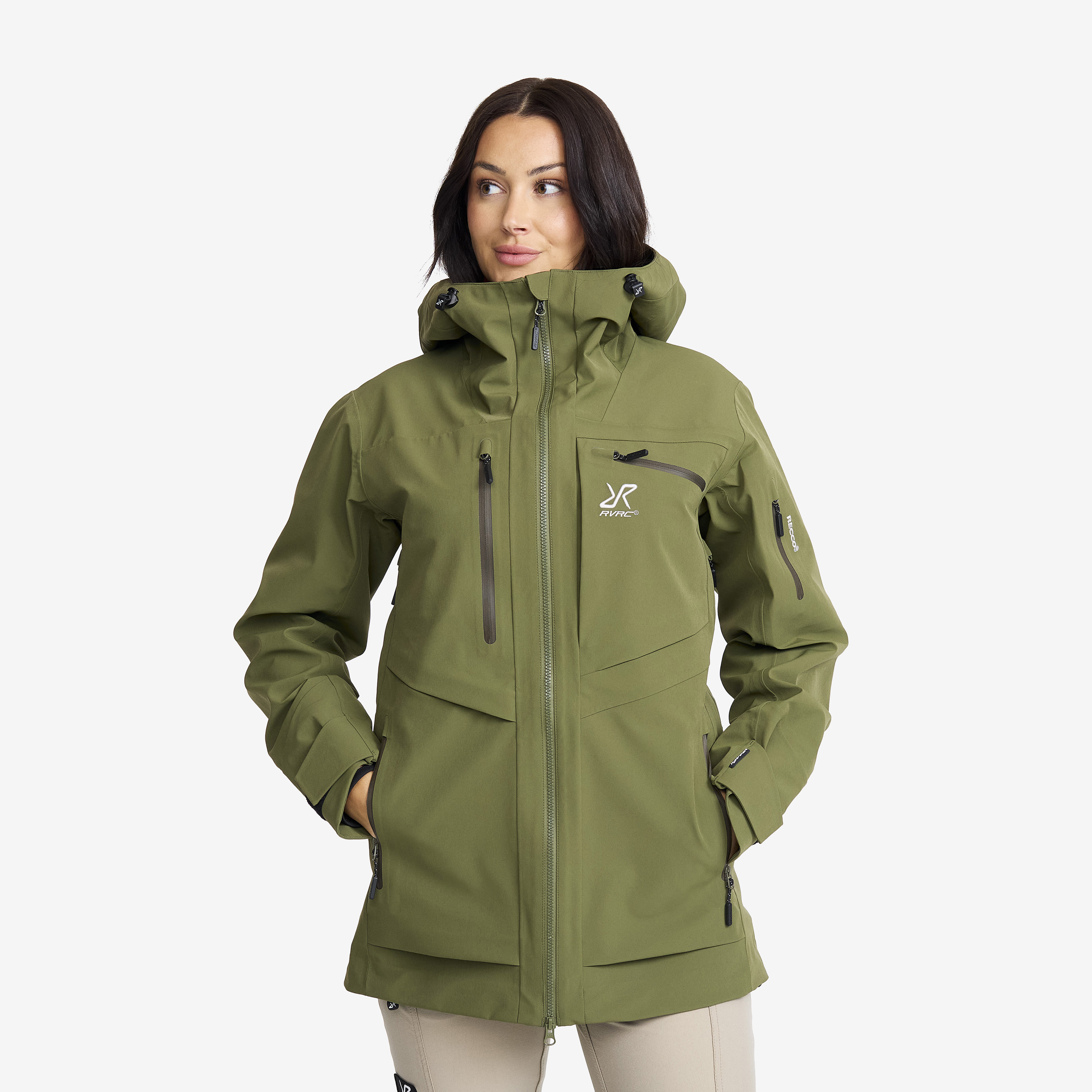 Cyclone Long 3L Jacket Cypress Dame