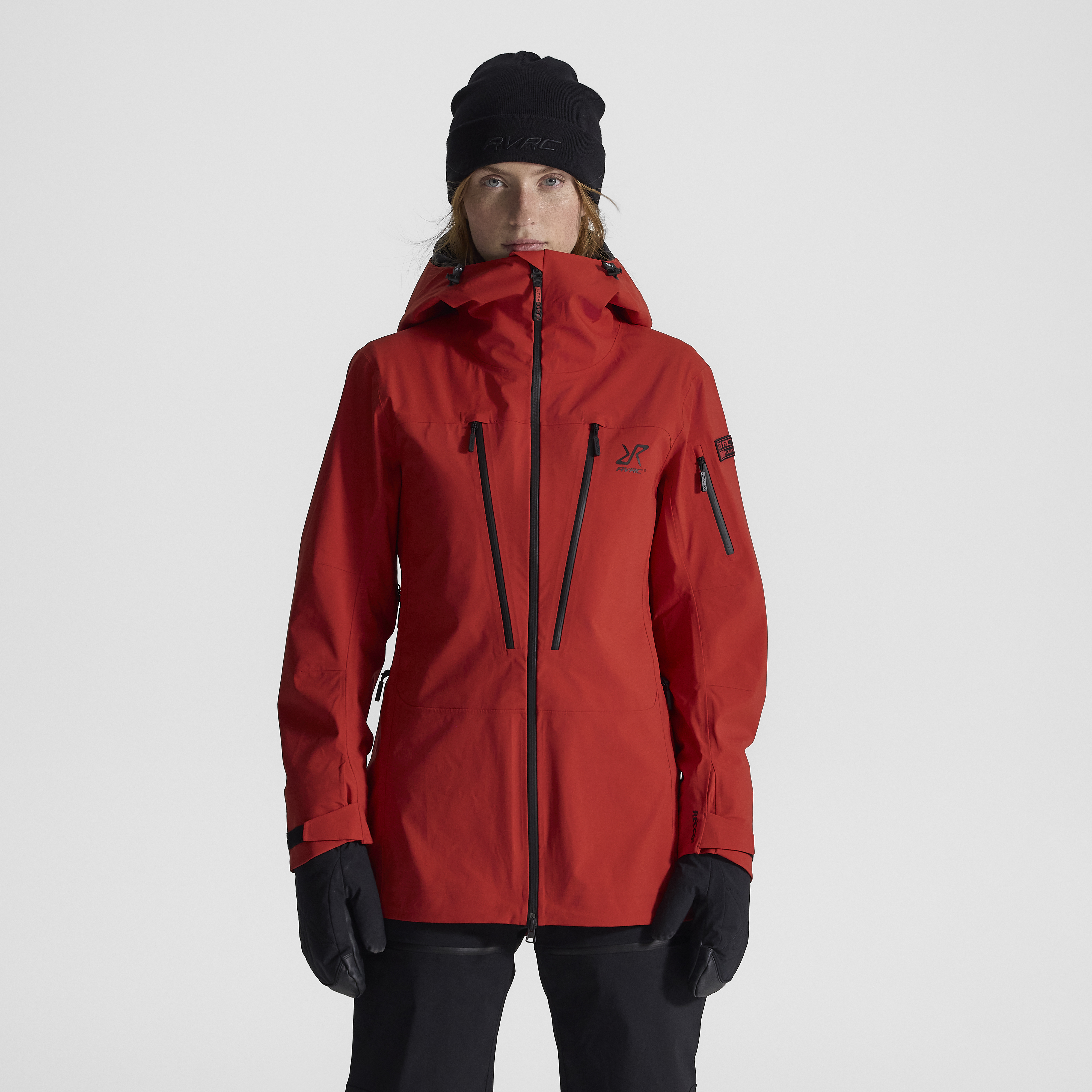 Ultra 3L Shell Jacket Dam Aura Red, :L