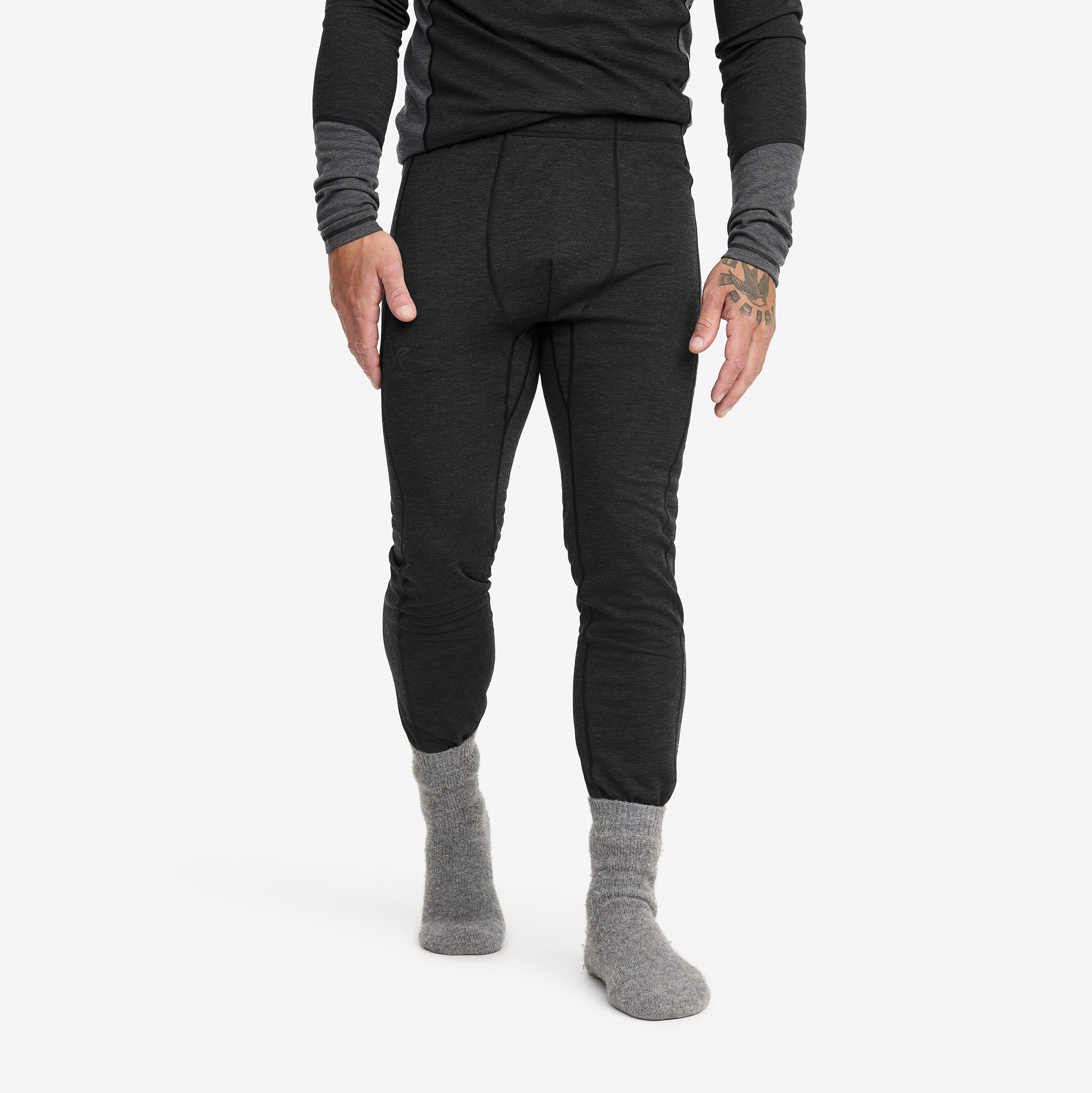 North Merino Pants Miehet Black Koko:M – Miehet > Aluskerrastot