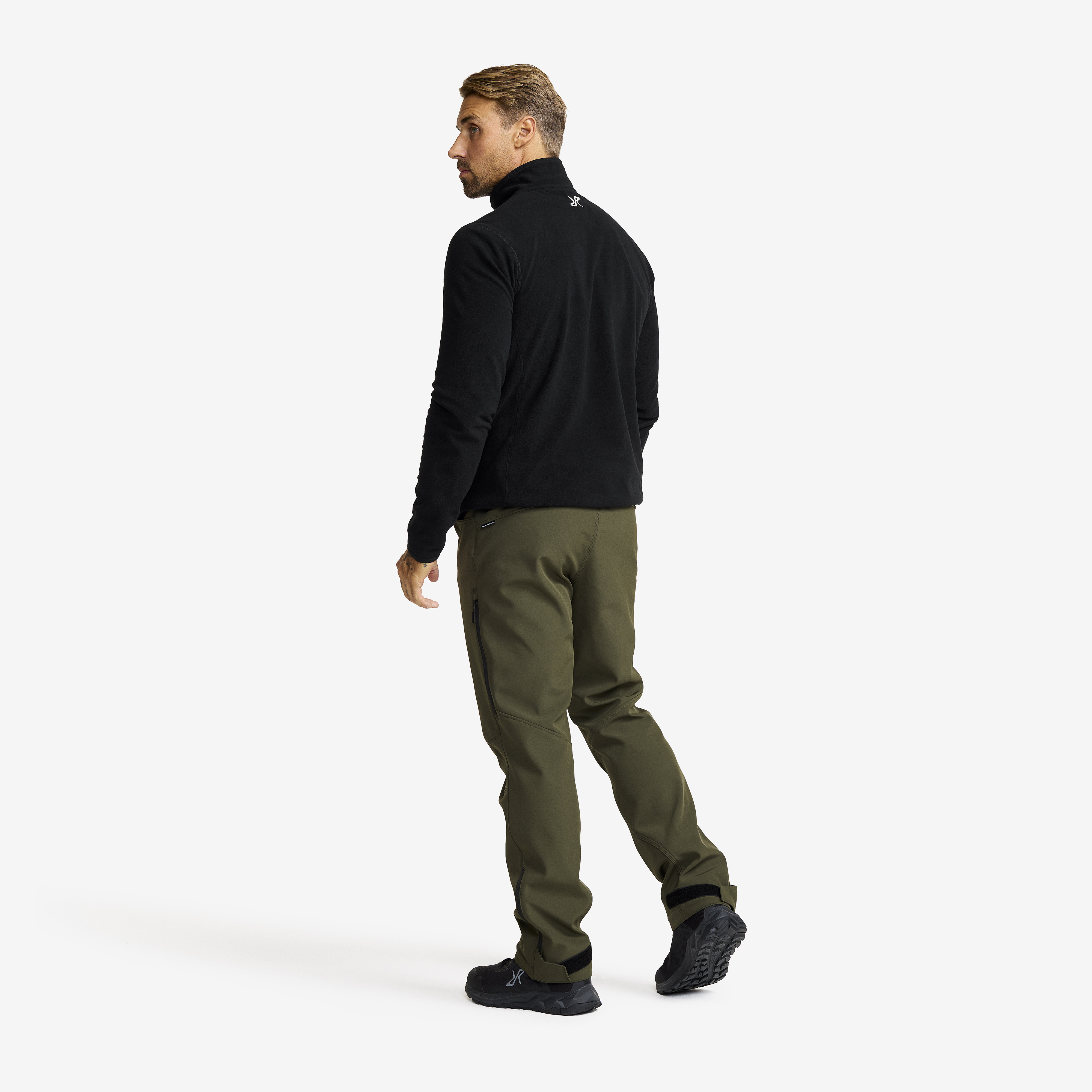 Hiball Essential Softshell Pants Men Forest Night | RevolutionRace