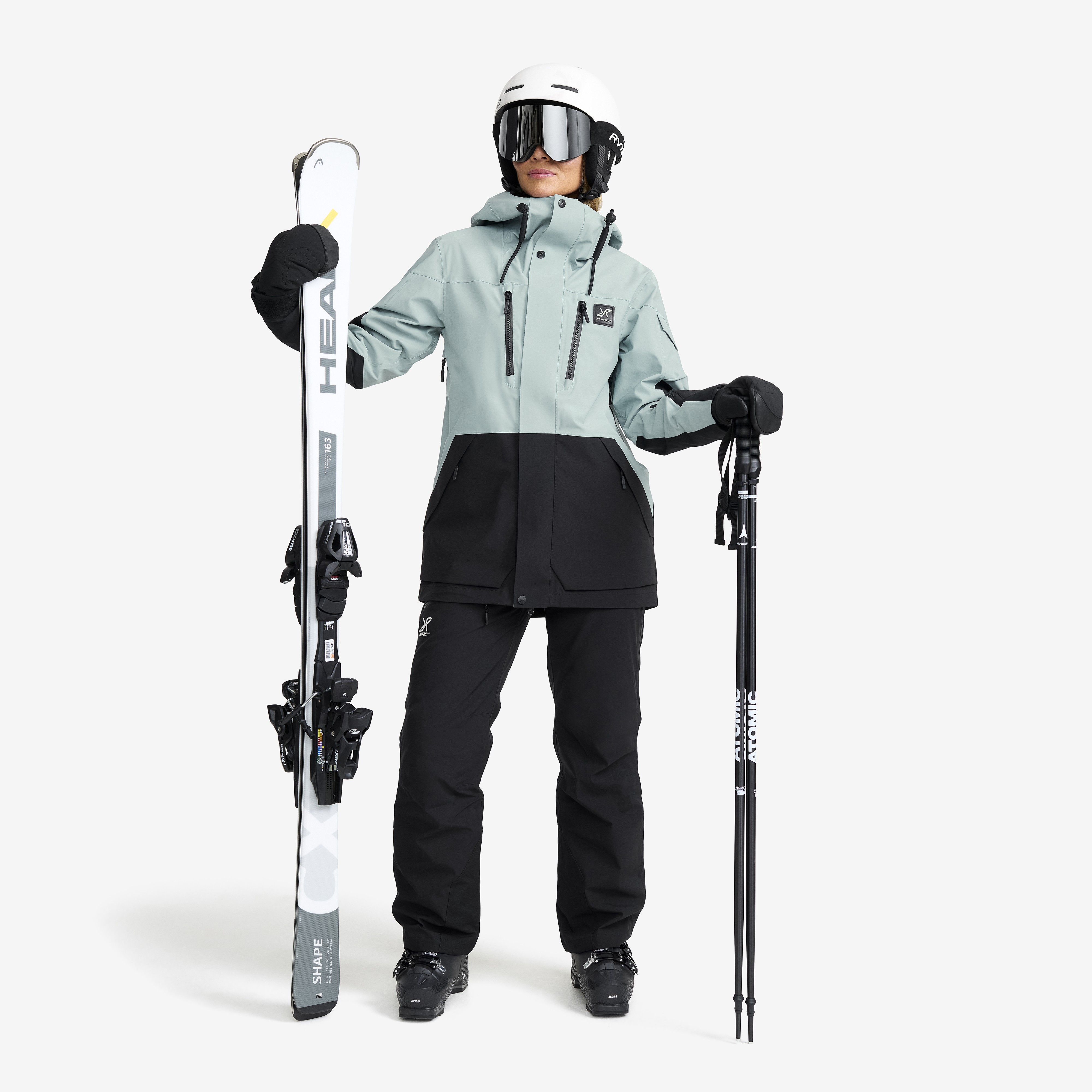 AccXel 2L Ski Jacket Arona/Black Women, 