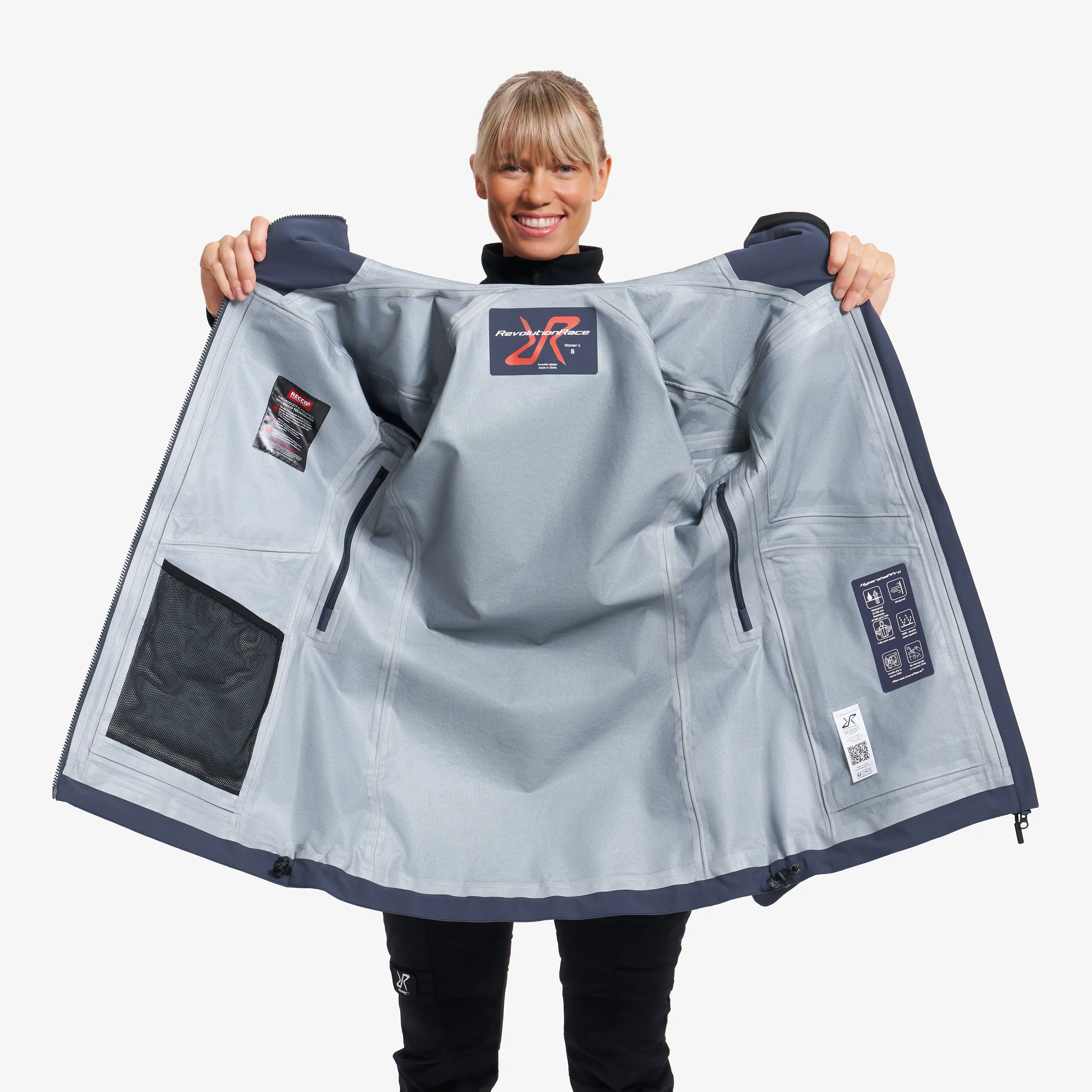 Cyclone Long 3L Jacket India Ink Femme,