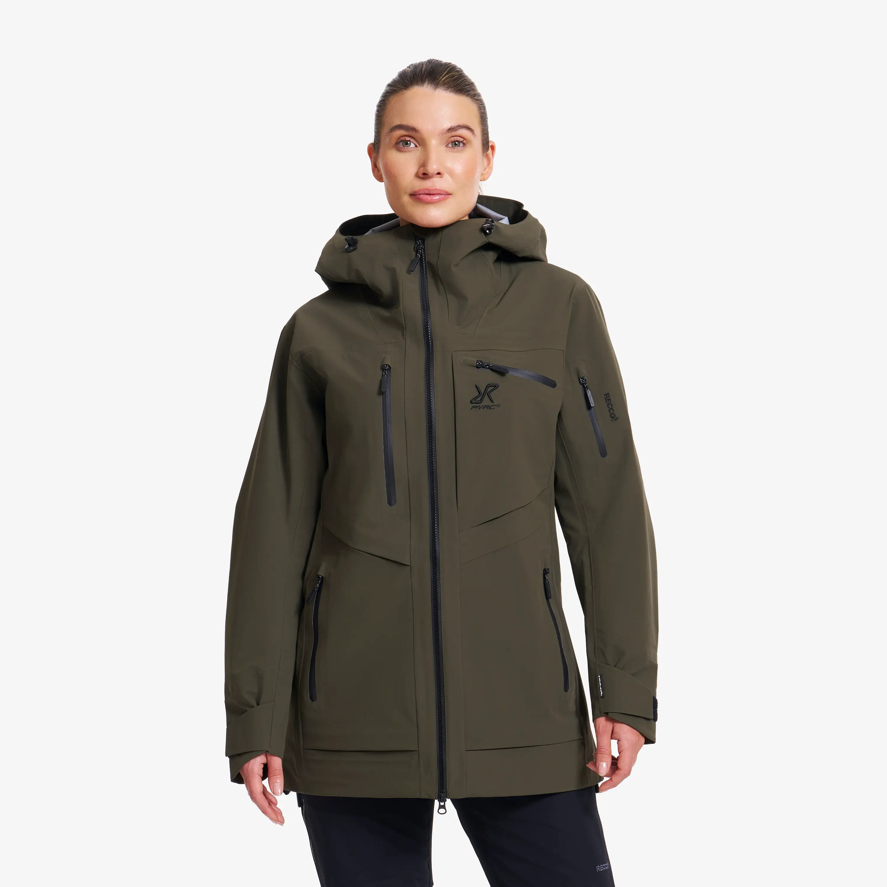Cyclone Long 3L Jacket Forest Night Dame,