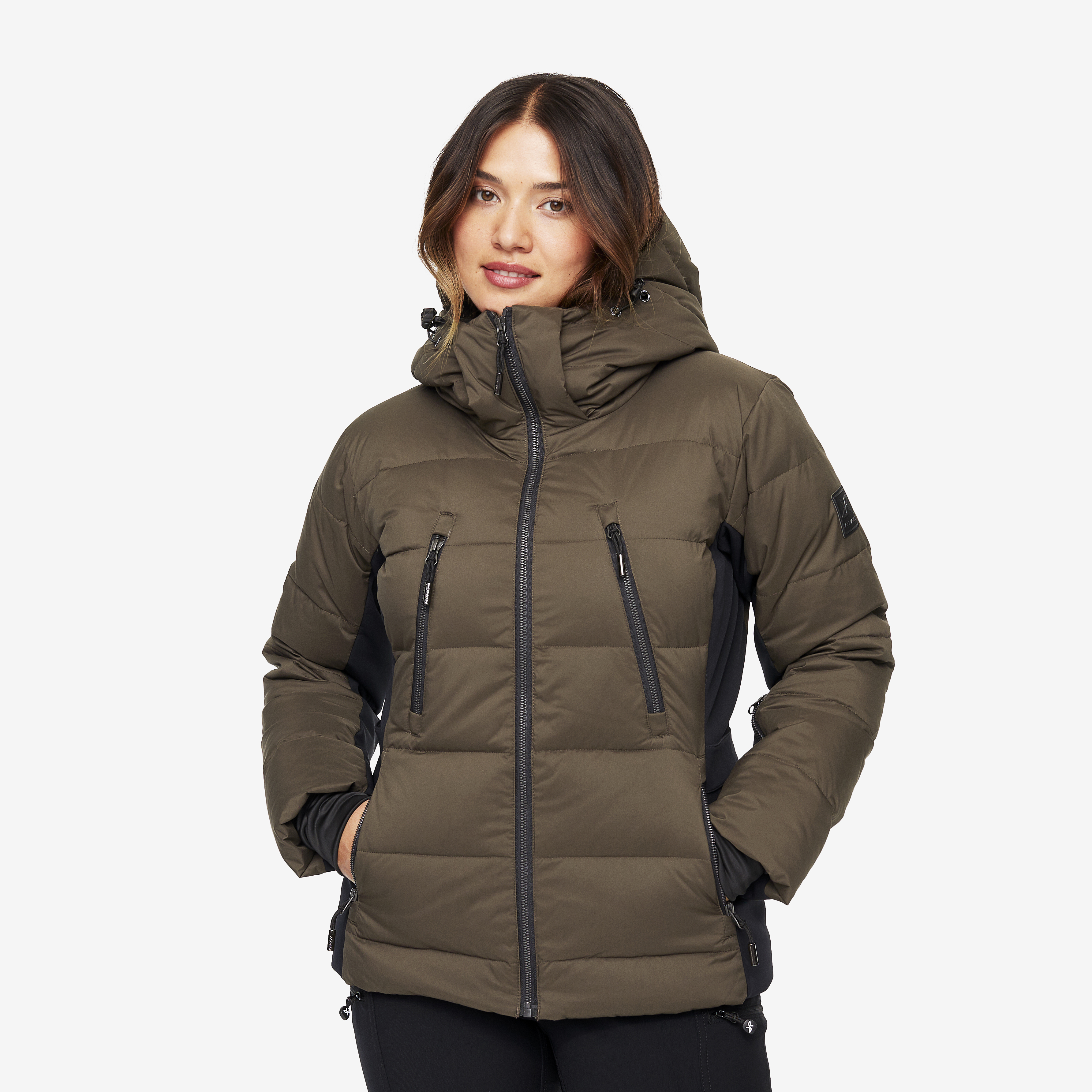 Igloo Jacket – Dam – Mud Storlek:XL – Skaljacka & Vindjacka