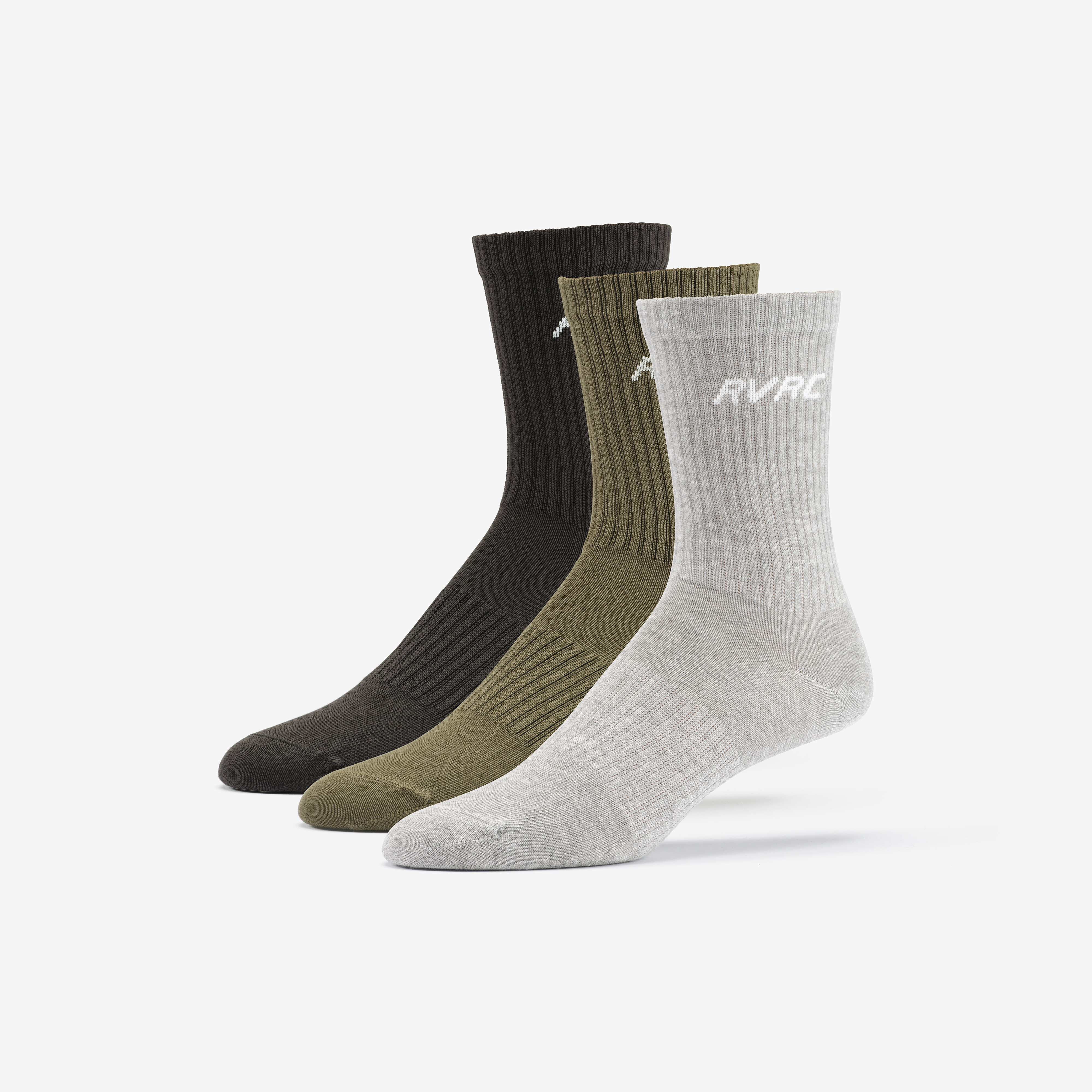 3-pack Daily Socks Kalamata/Grey Melange,
