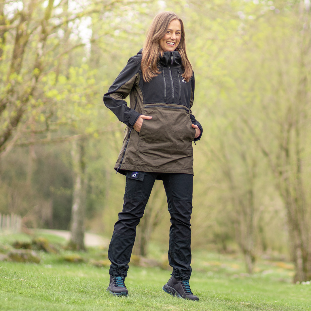 Outdoor Anorak Women Mud | RevolutionRace