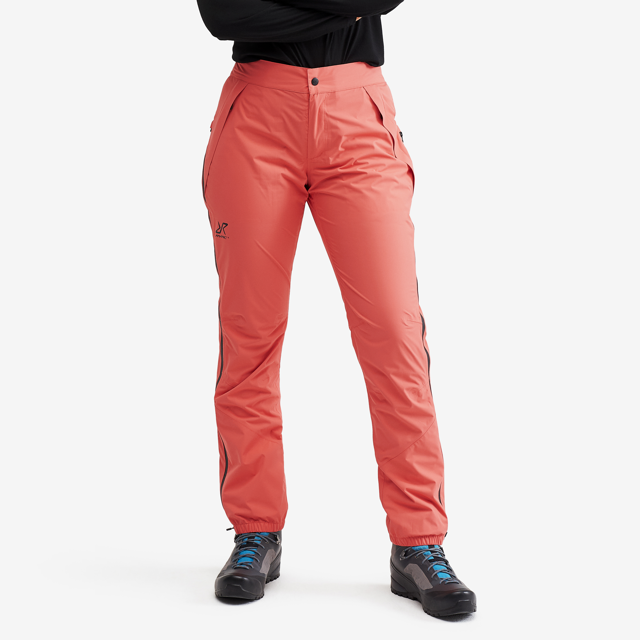 Typhoon waterproof trousers for women in orange