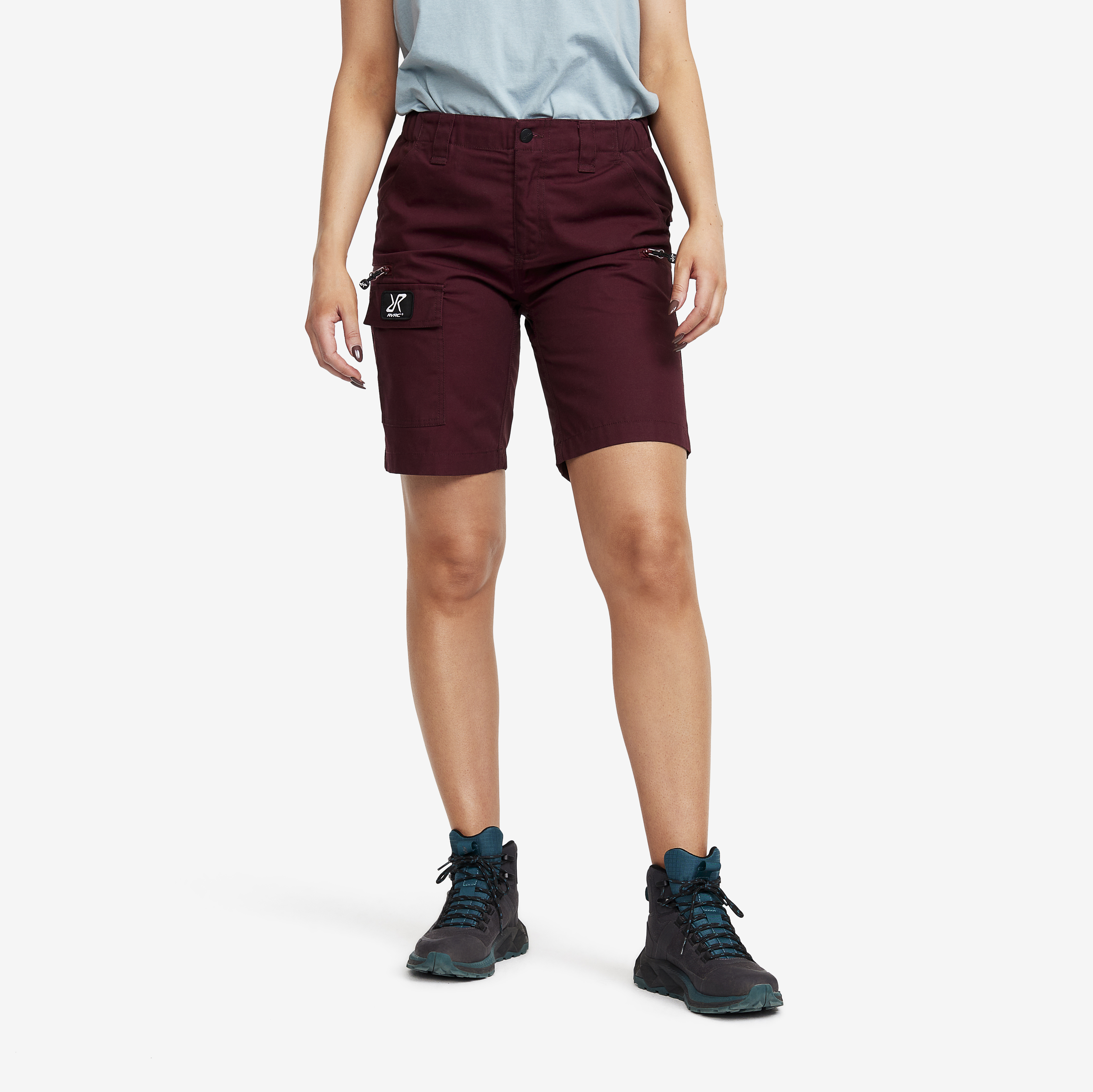 Nordwand shorts för dam i lila