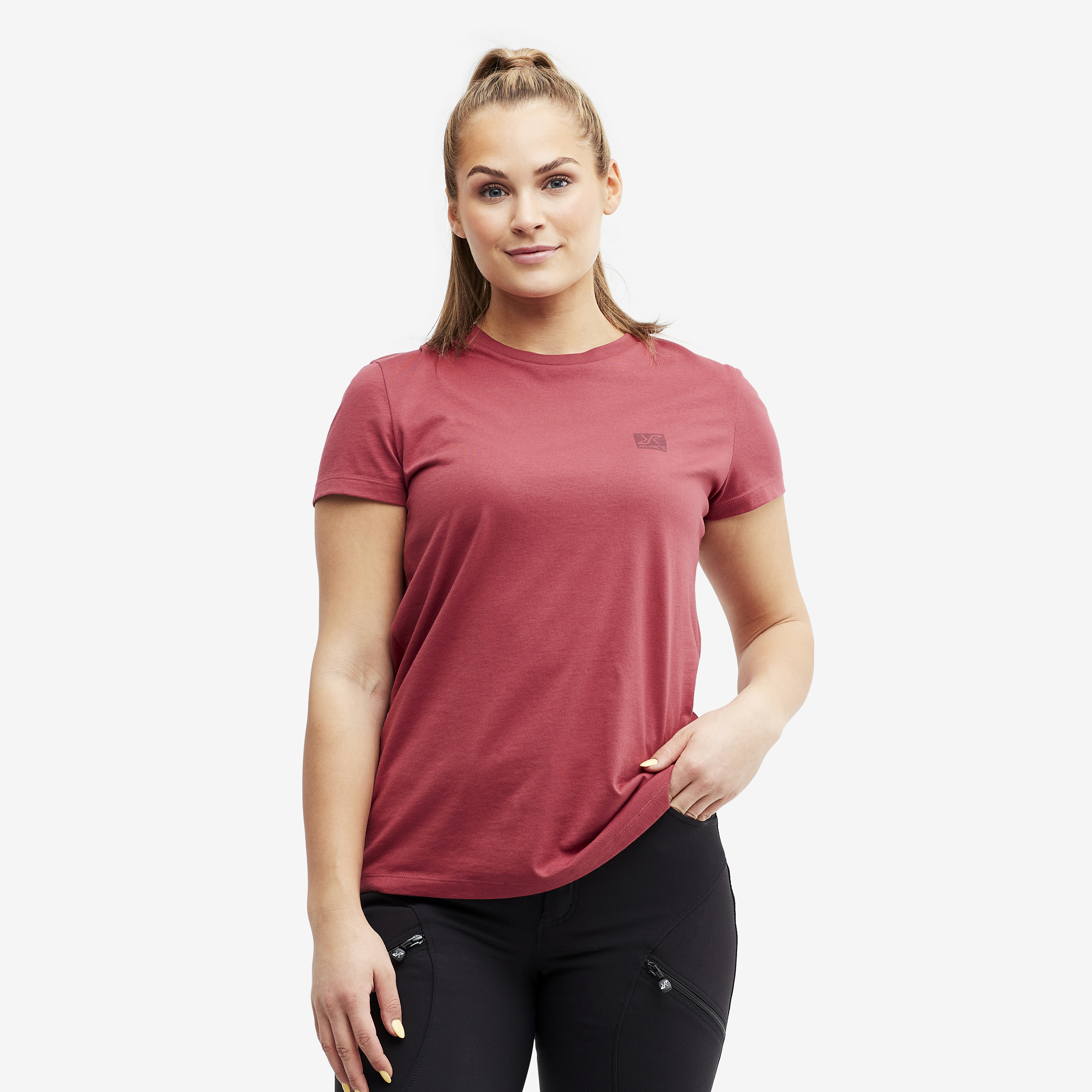 Breeze Tee 2.0 Earth Red Naiset