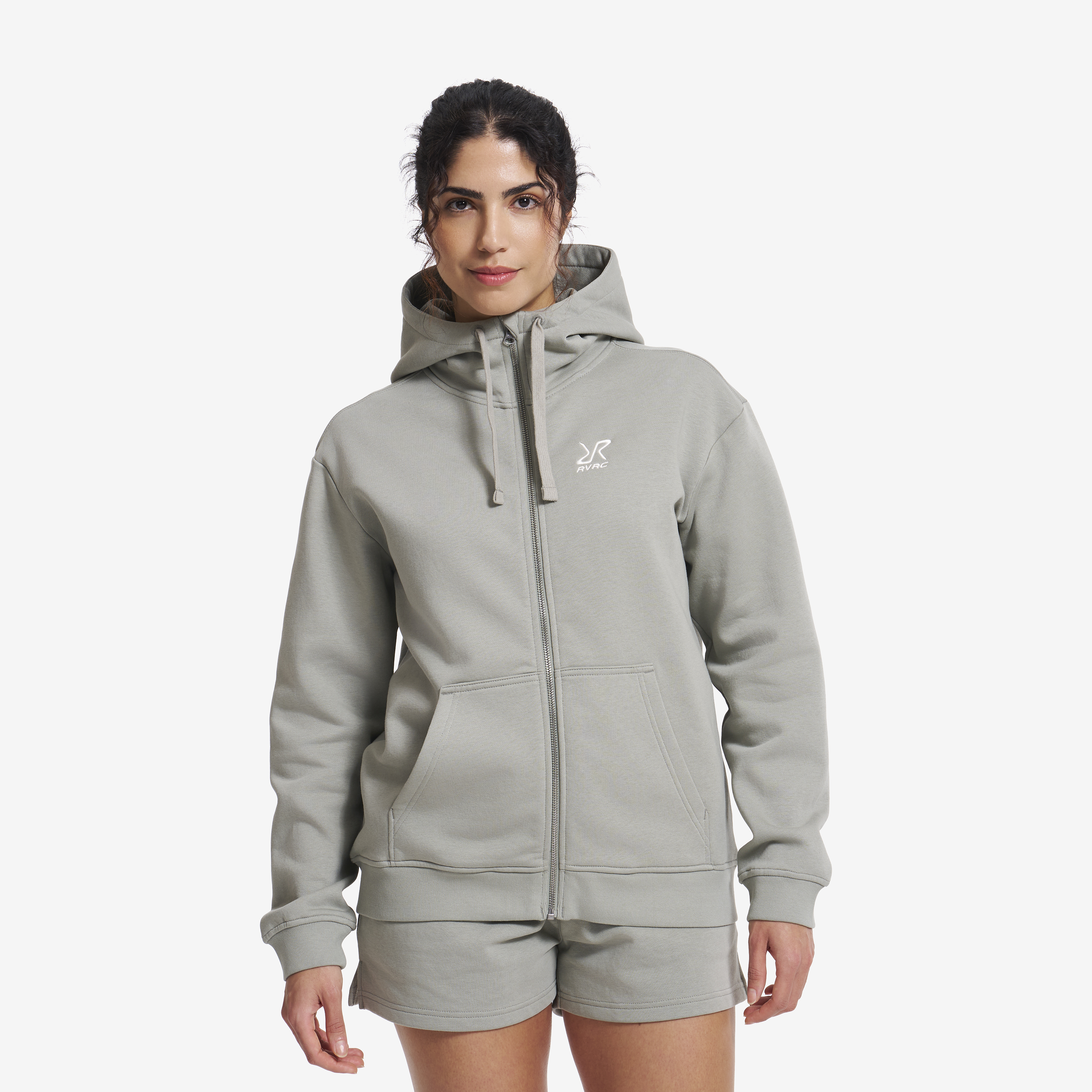 RVRC Full-zip Hoodie Dame Shadow, Størrelse:2XL - Dame > Overdele > Hoodies & Sweatshirts