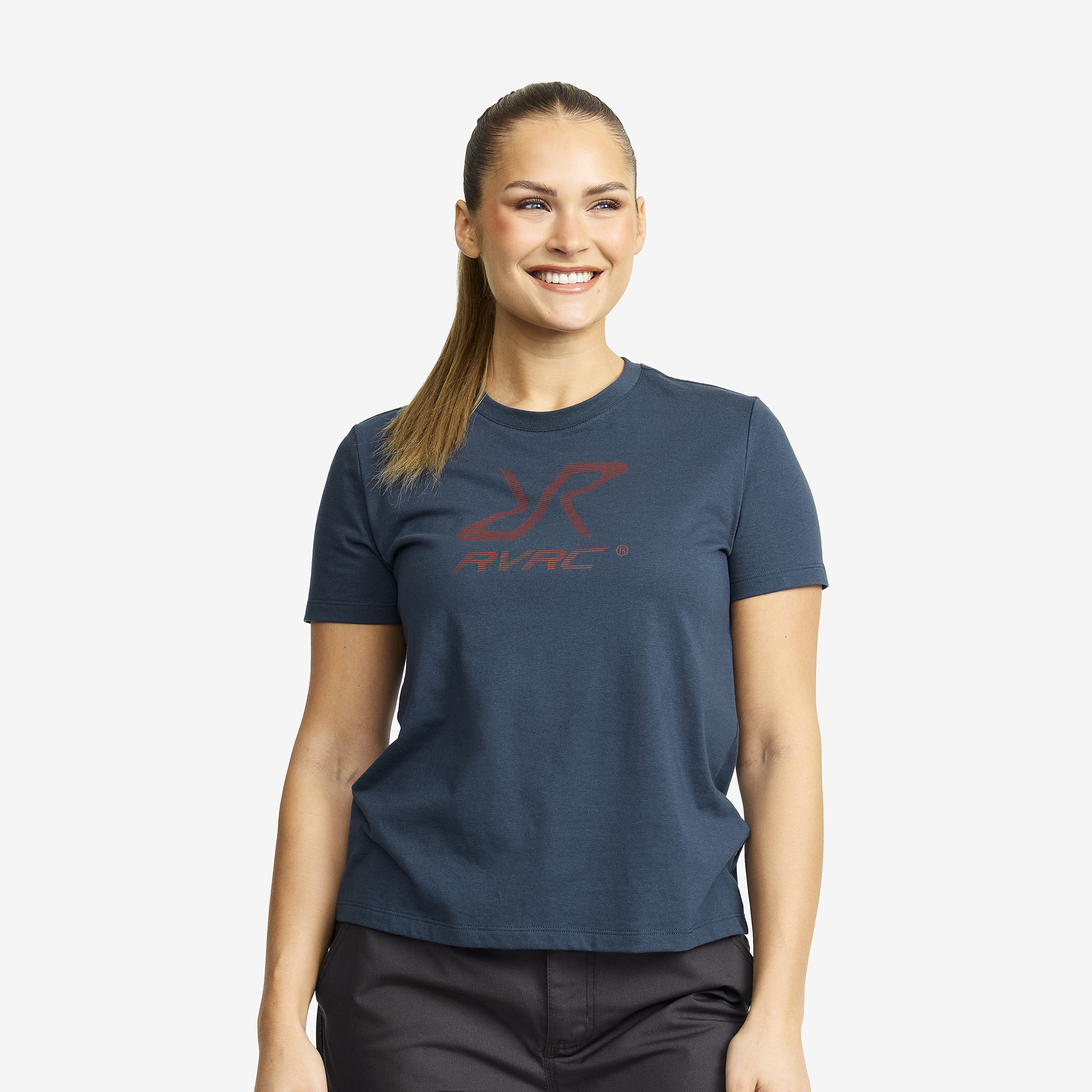 Easy Graphic Logo T-shirt Dame Moonlit Ocean