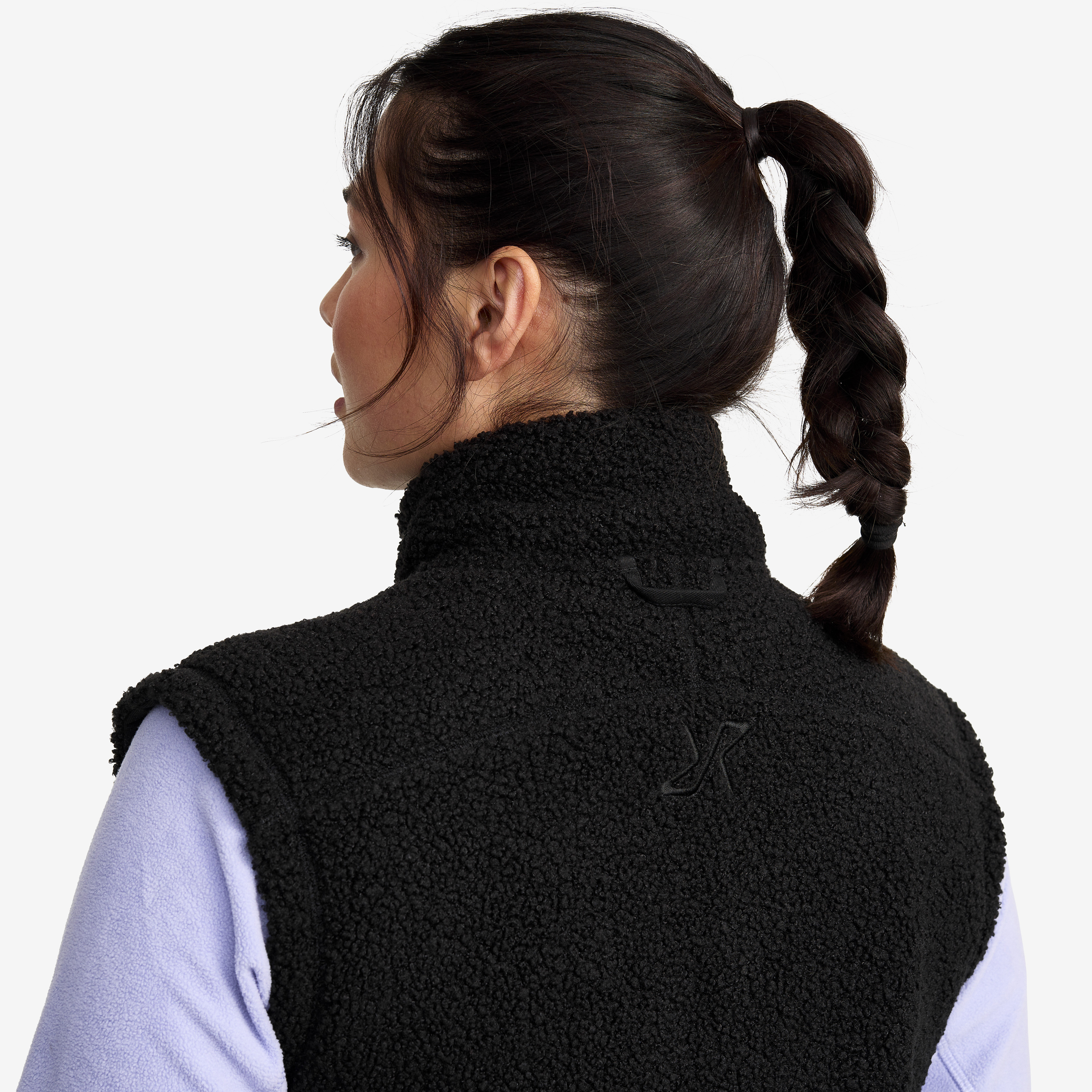 Bigfoot Pile Vest Women Jetblack | RevolutionRace