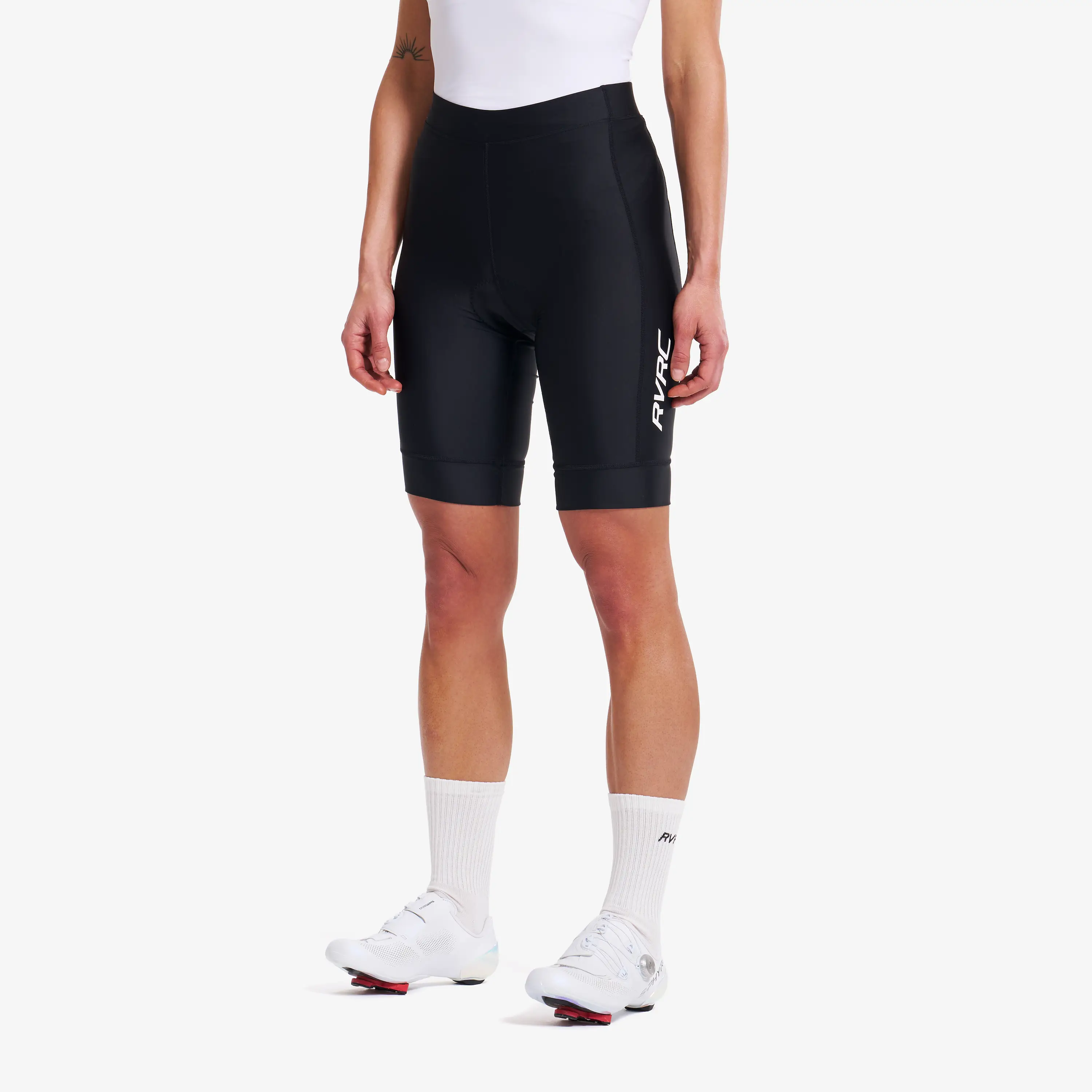 Velo Padded Cycling Shorts Black Damen, 
