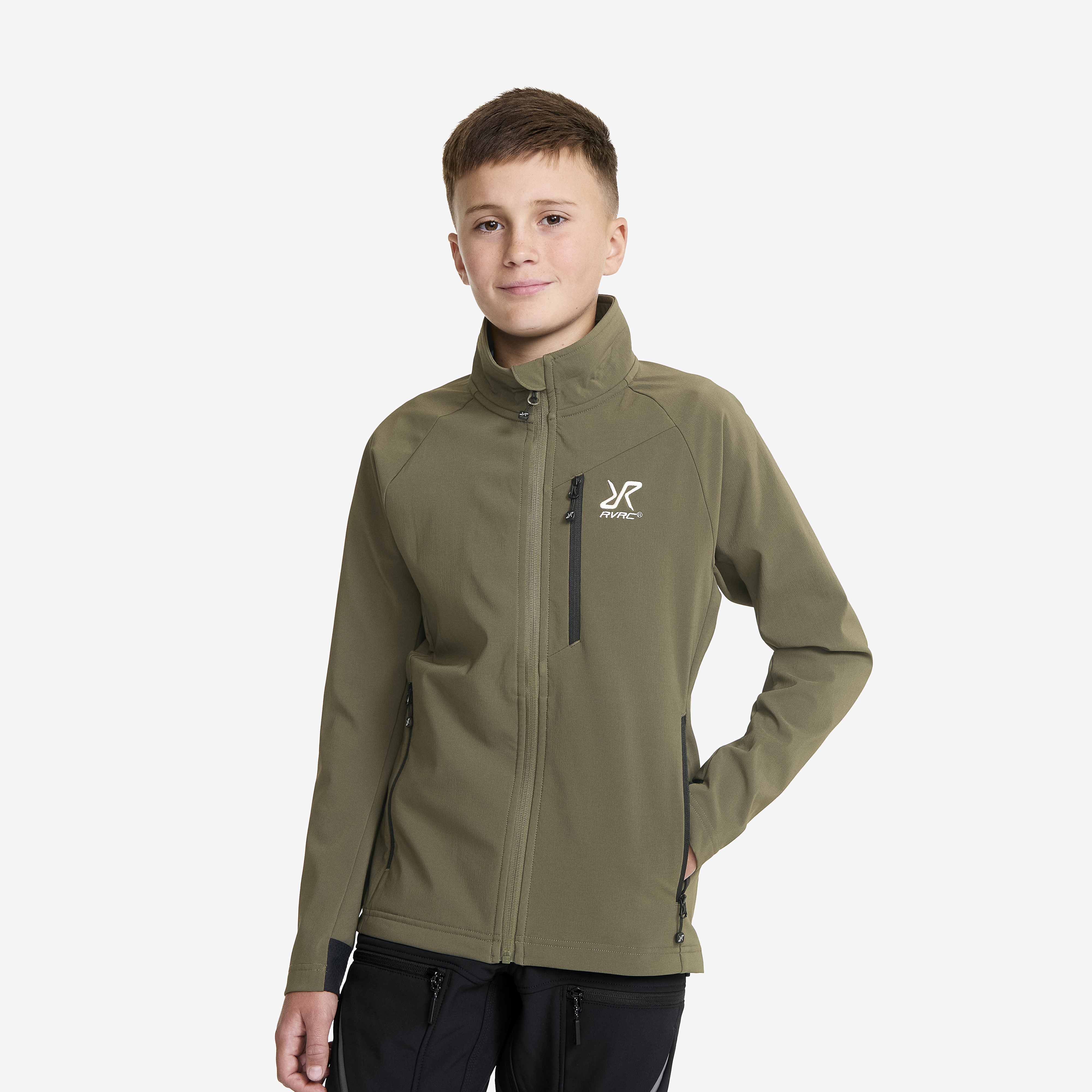 Exciter Light Softshell Jacket Grape Leaf Teens