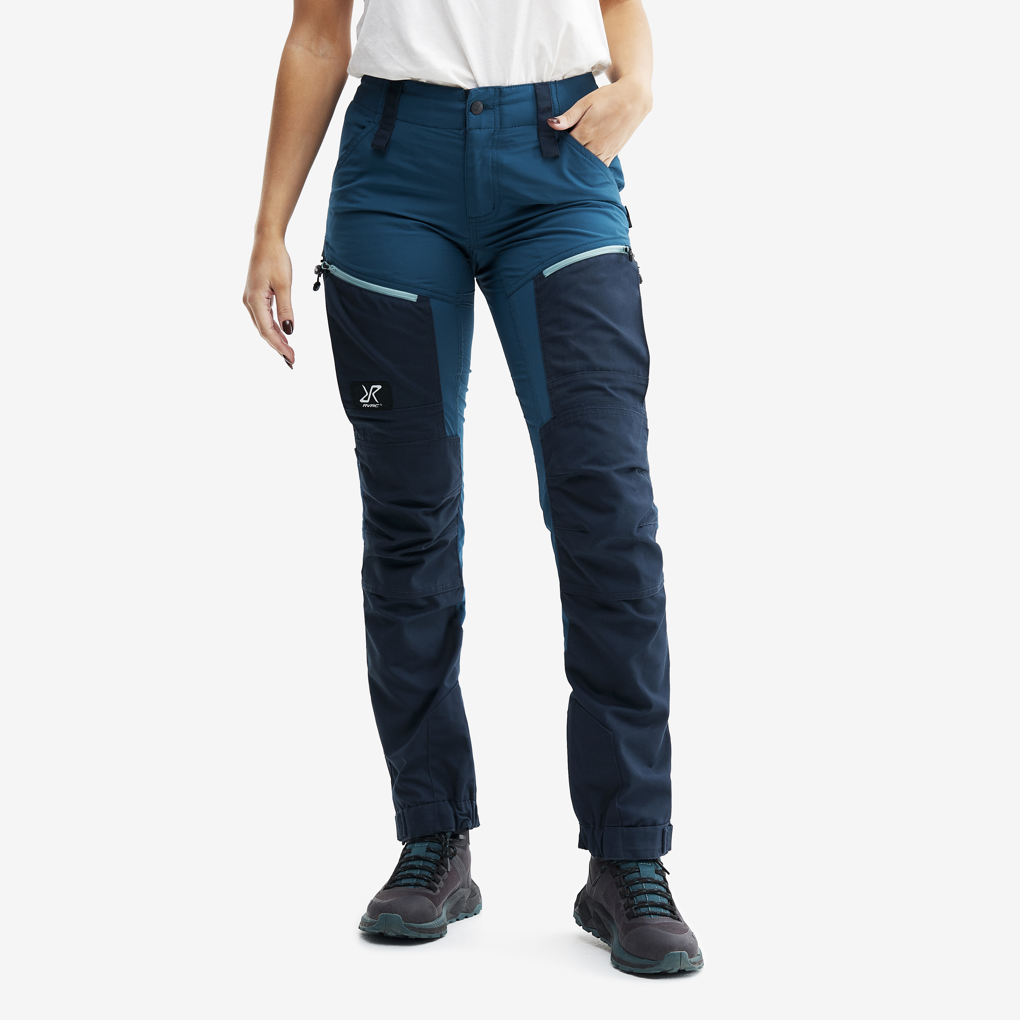 RVRC GP Pro turistické kalhoty pro ženy v modré barvě