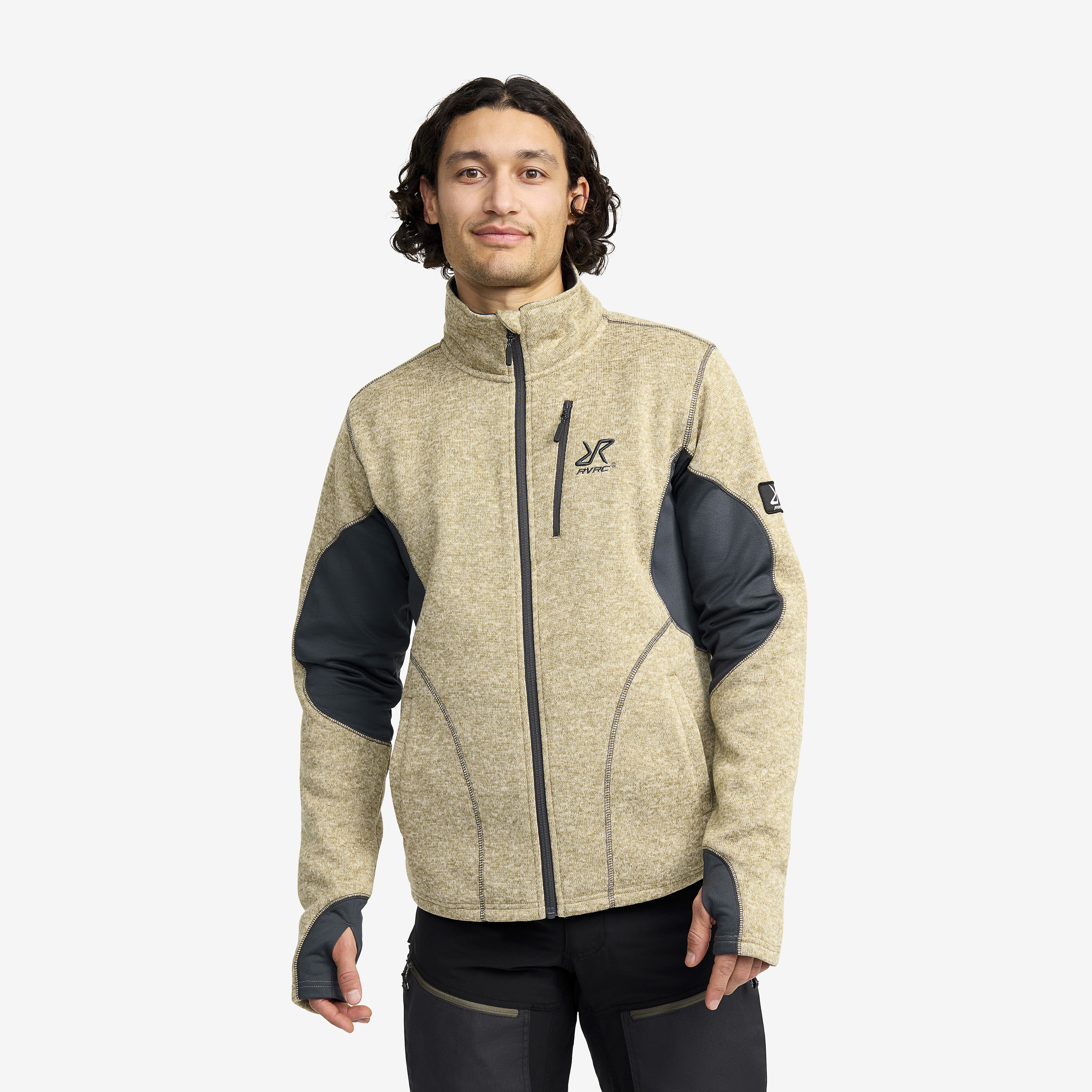 Fusion Fleece Miehet Khaki Koko:M – Miehet > Paidat > Fleece