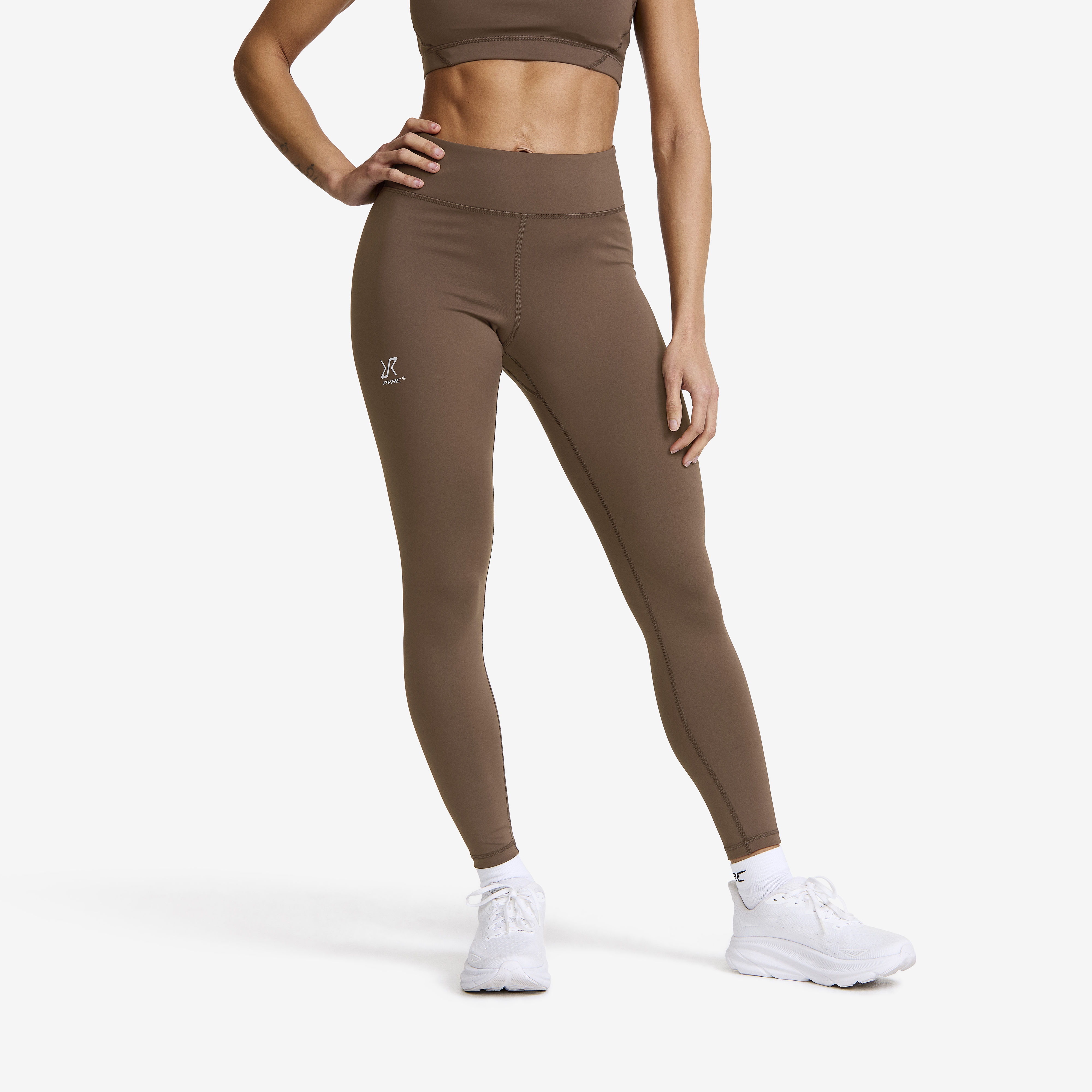 Flow High-waisted Leggings Dame Hot Fudge