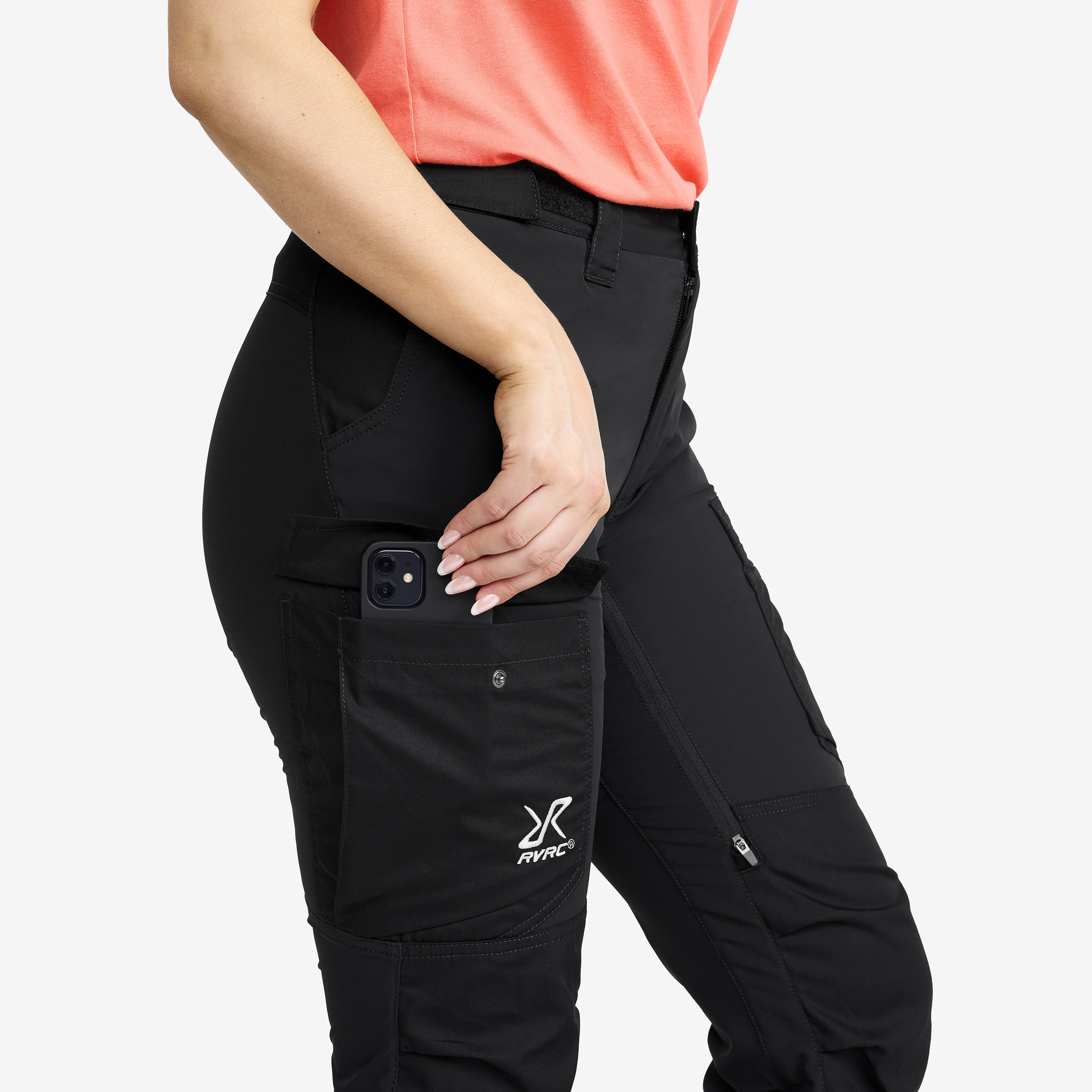 Rambler Lightweight Pro Pants Women Black | RevolutionRace