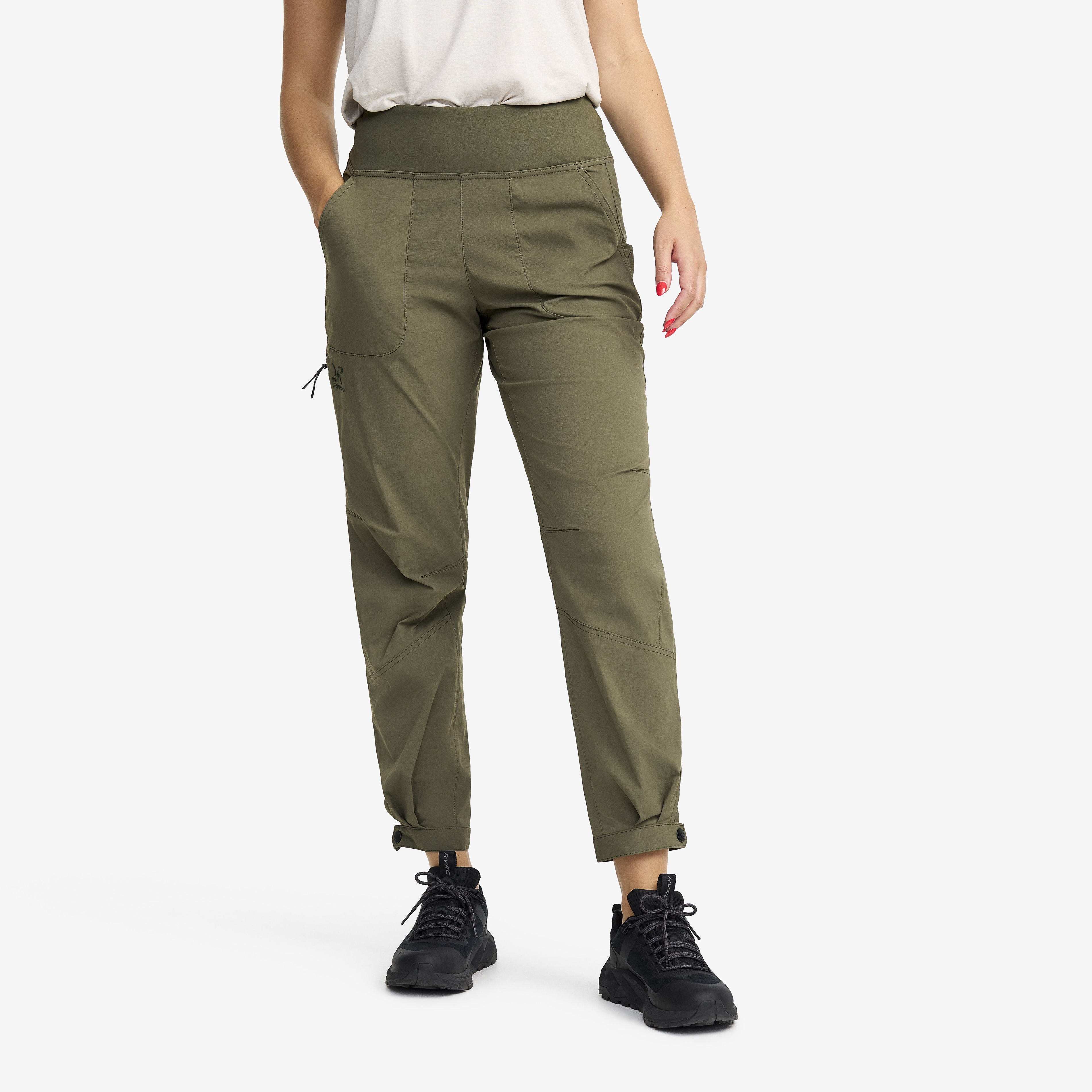 Breezy Outdoor Pants - Dam - Grape Leaf, Storlek:L - Dam > Byxor > Frilufts- & Vandringsbyxor