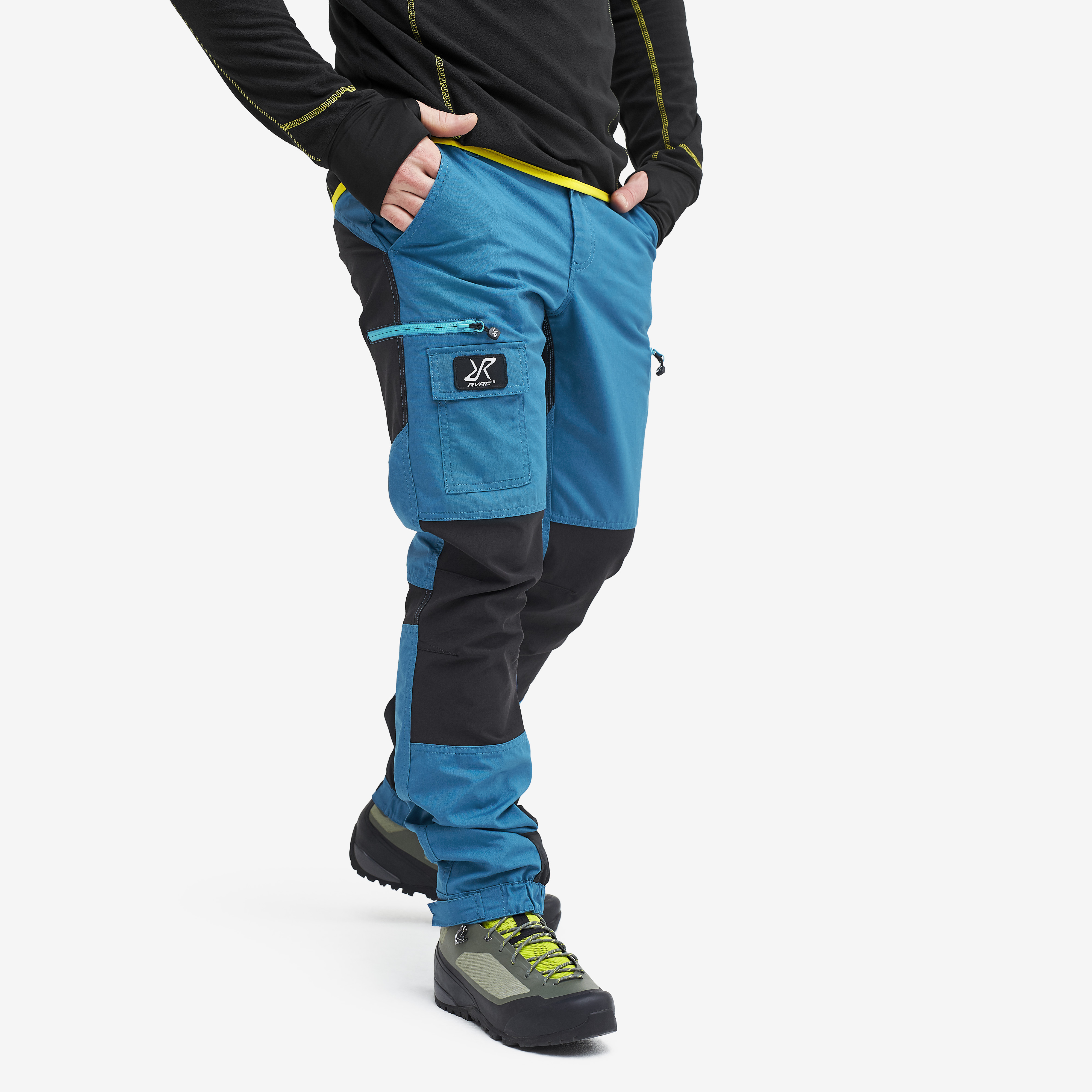 Nordwand outdoorové kalhoty pro muže v modré barvě