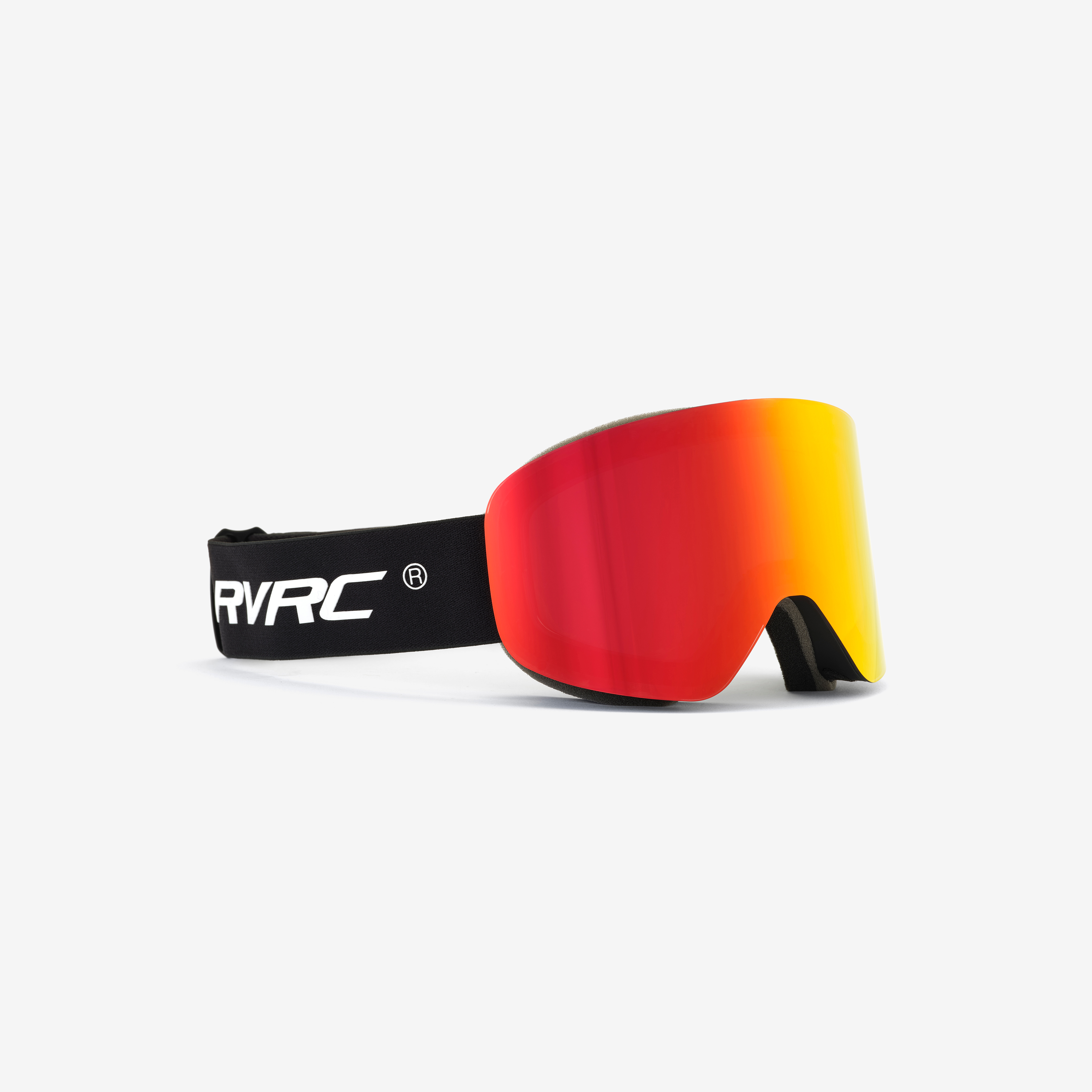 Slope Ski Goggles Red/Yellow Mirror,