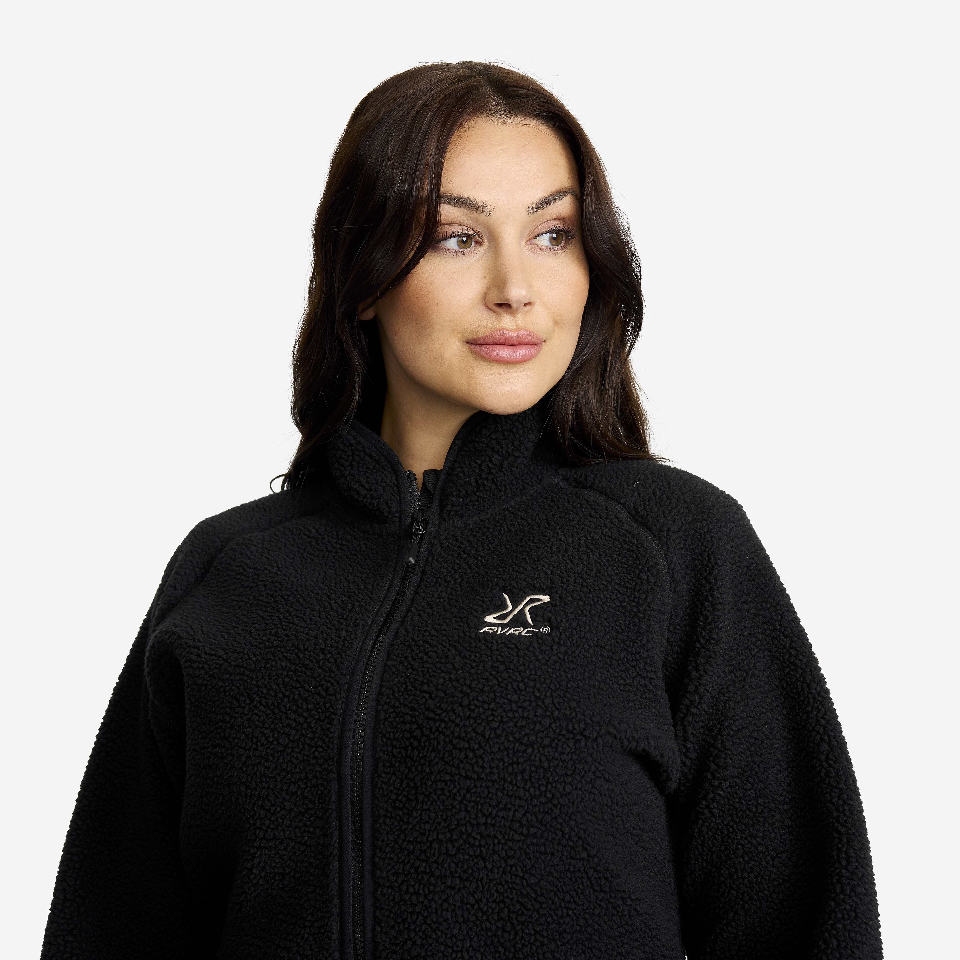 Canyon Full-zip Pile Fleece Dames Black | RevolutionRace