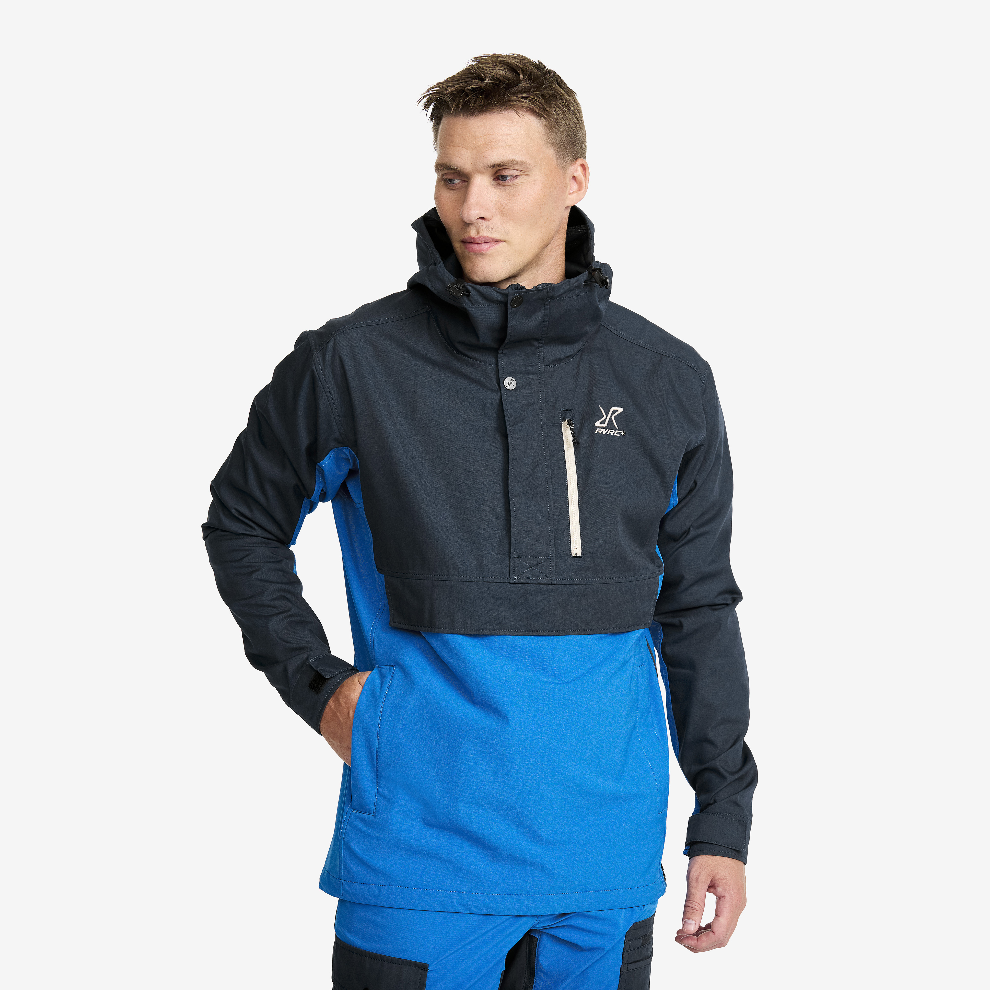 Rambler Lightweight Anorak Imperial Blue/Blueberry Herre