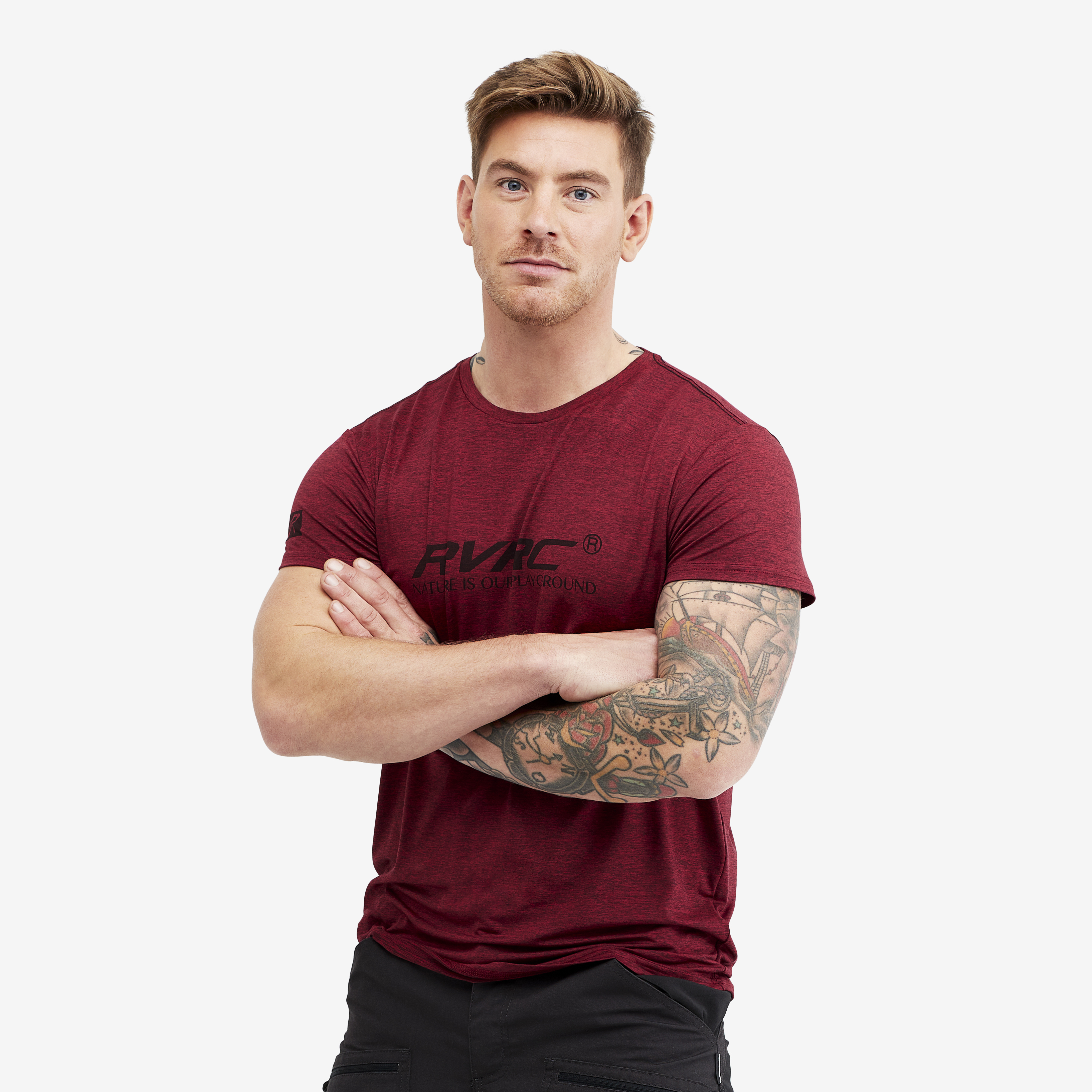 Dark Red Melange