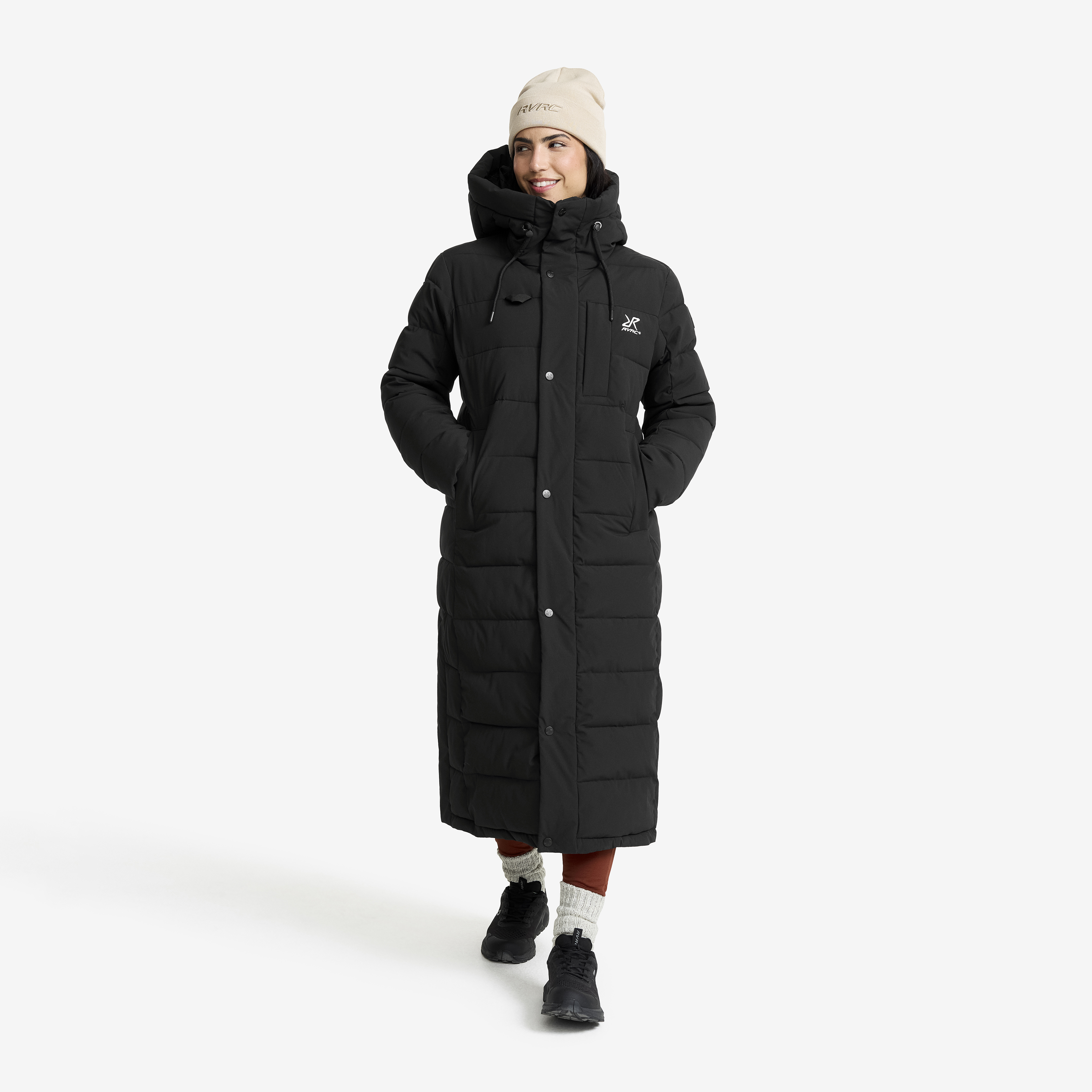 Scenic Insulated Long Parka Black Women,