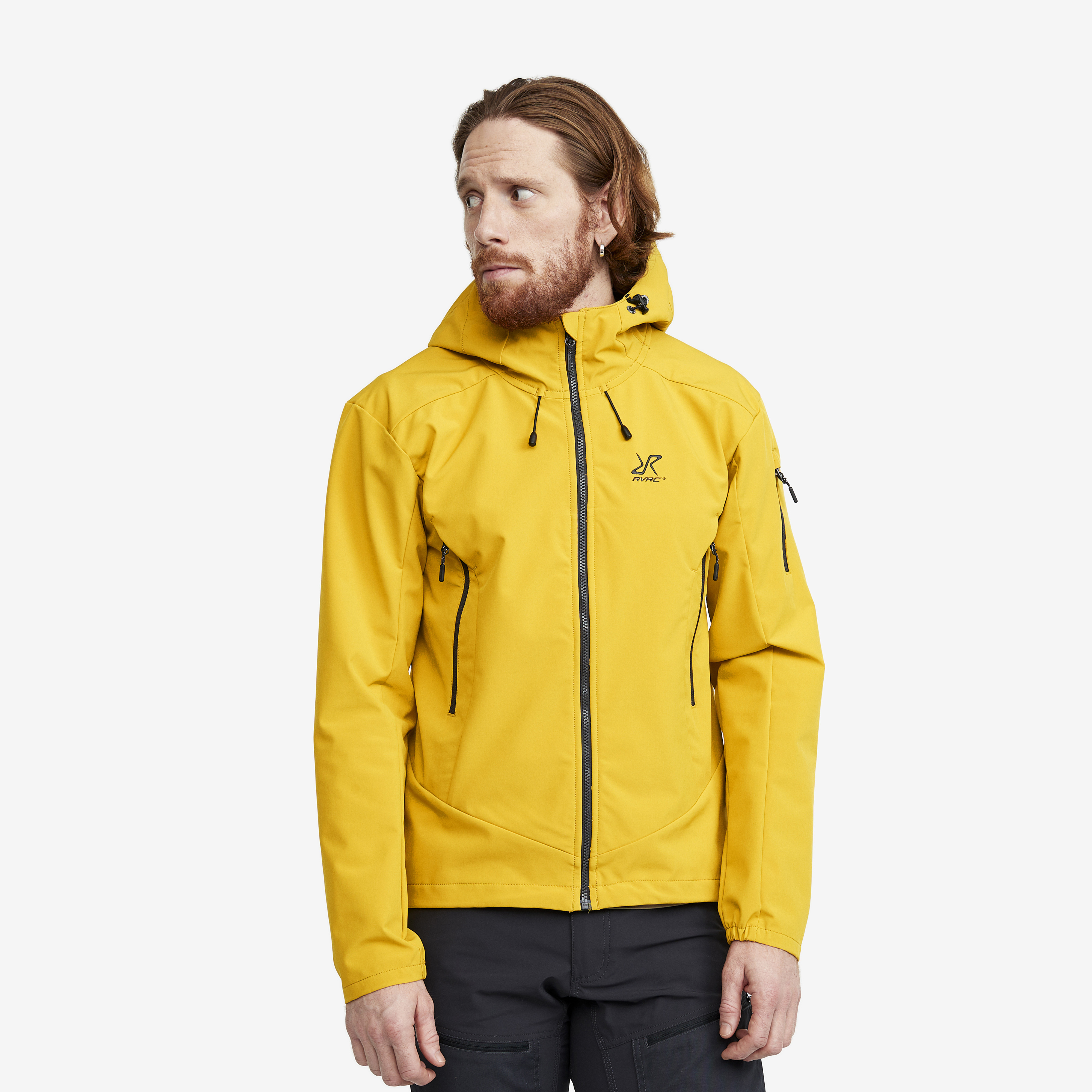 Giacca softshell stretch da uomo Ossek, antivento