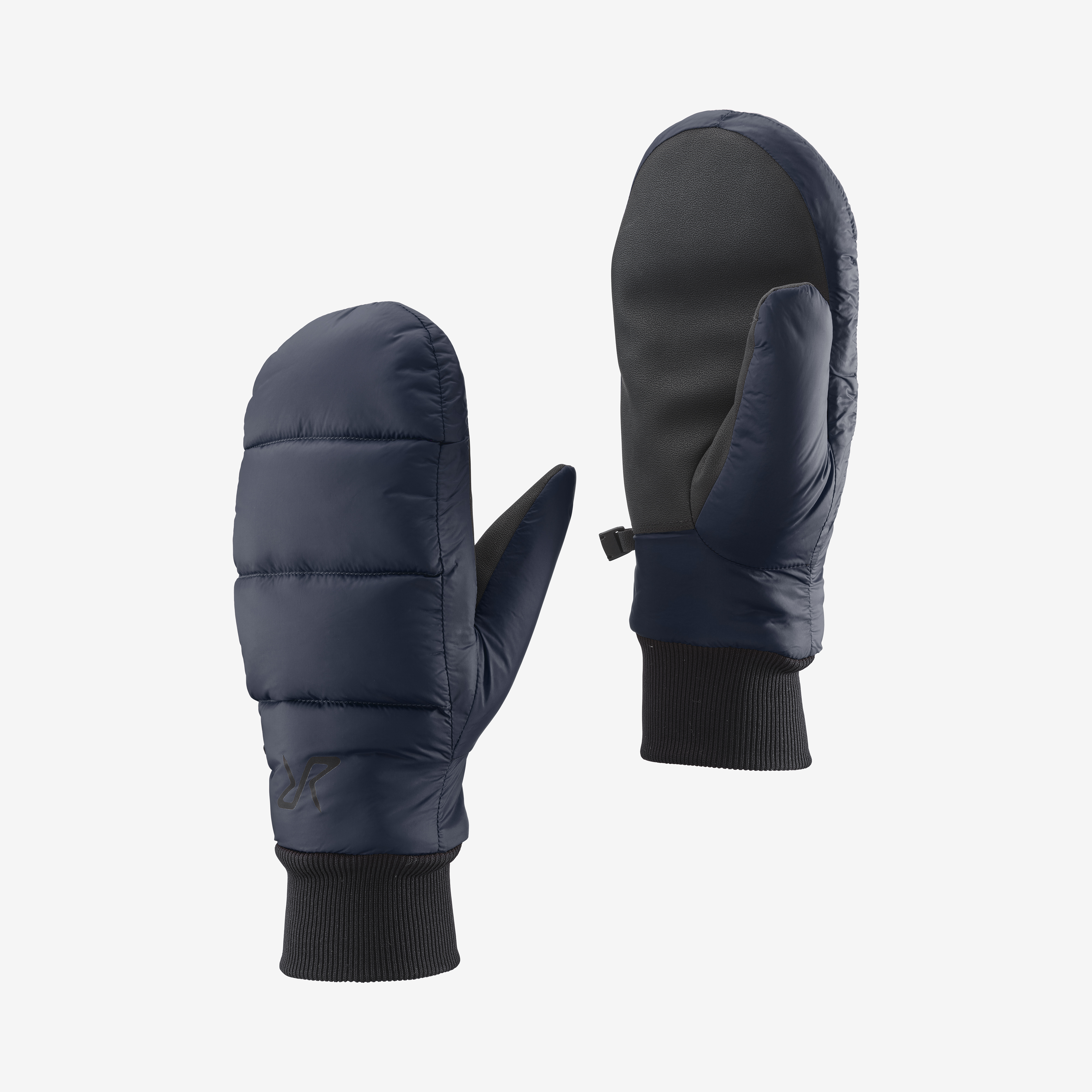 Puffer Mittens Unisex Deep Navy, :G8-G9