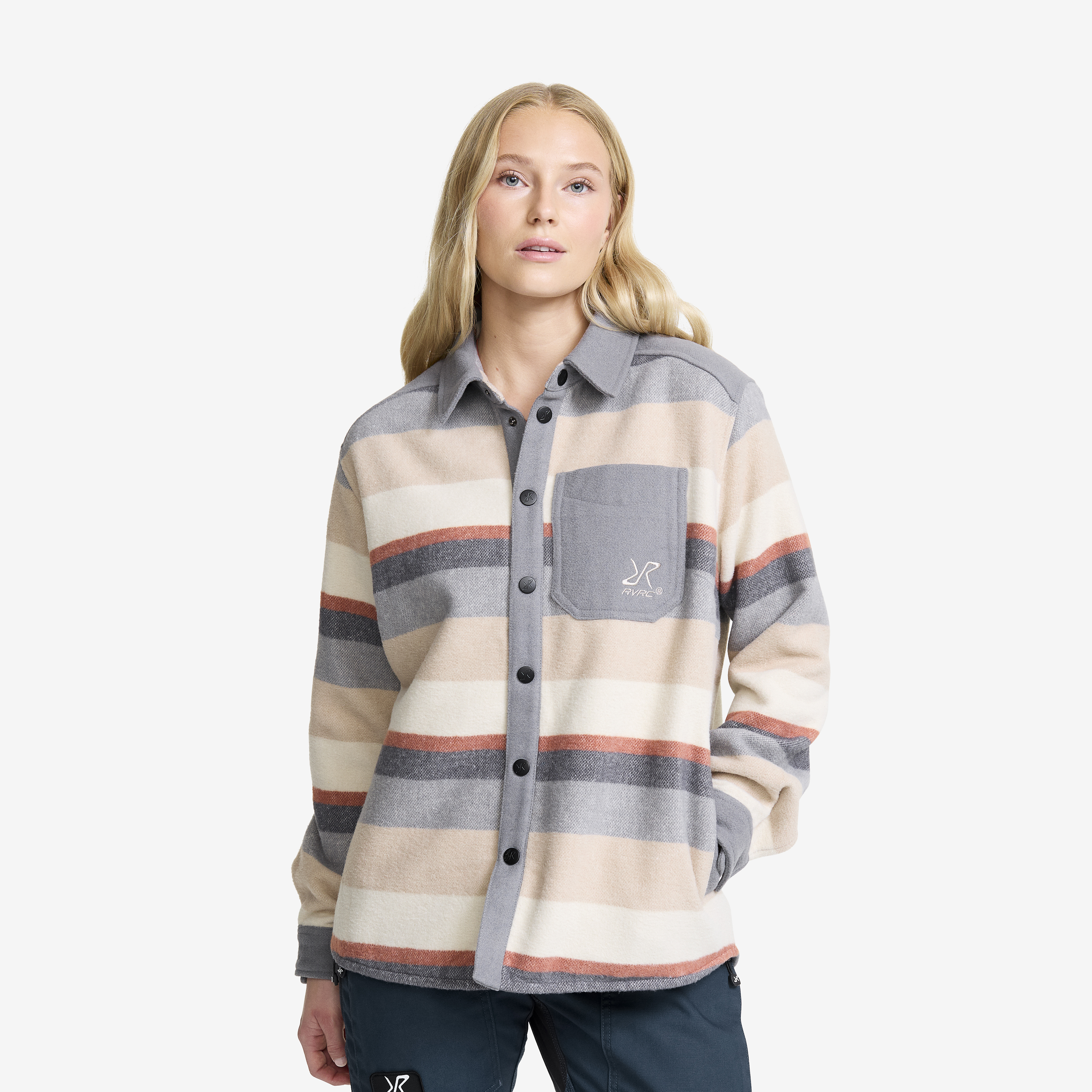 Highland Warm Overshirt Peyote/Copper Damen