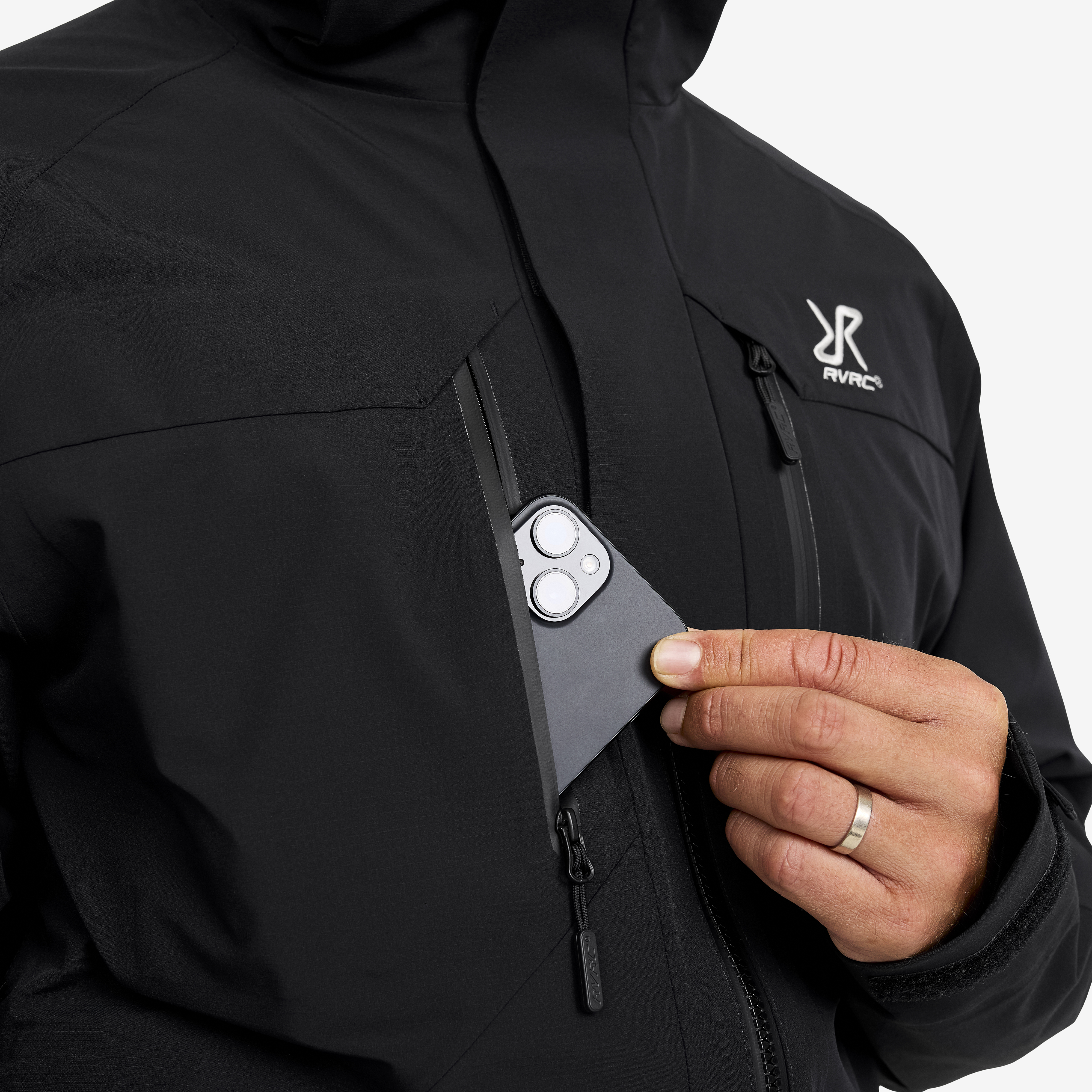 Veste De Chef MeshAir Pro Portwest Pour Homme - Tissu Respirant, Coupe Slim - Noir, Taille XL - Modèle C838