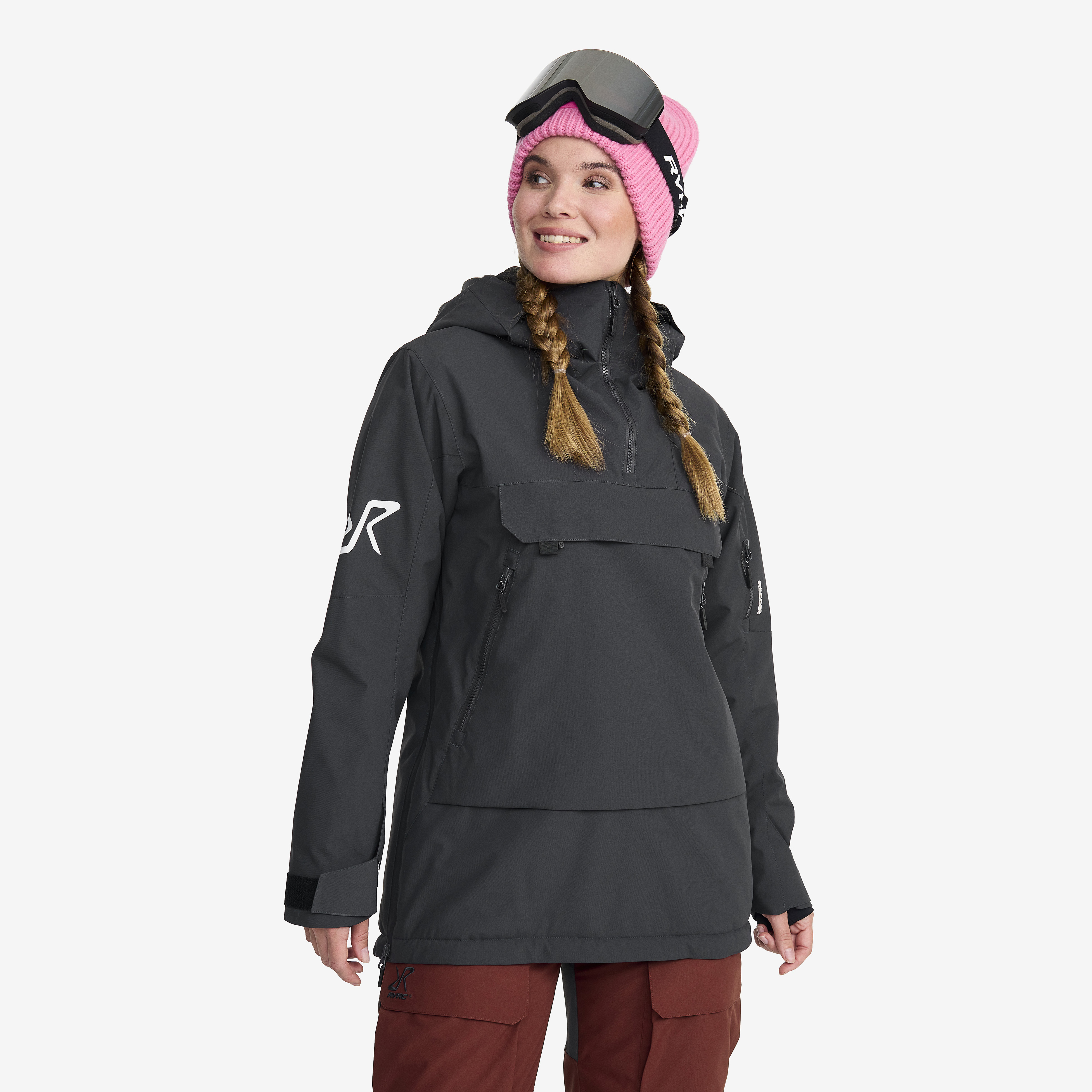 Halo 2L Insulated Ski Anorak Anthracite Femme